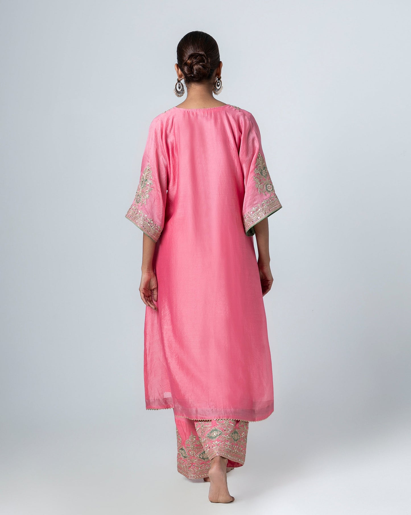 Minara Embroidered Kaftan Set