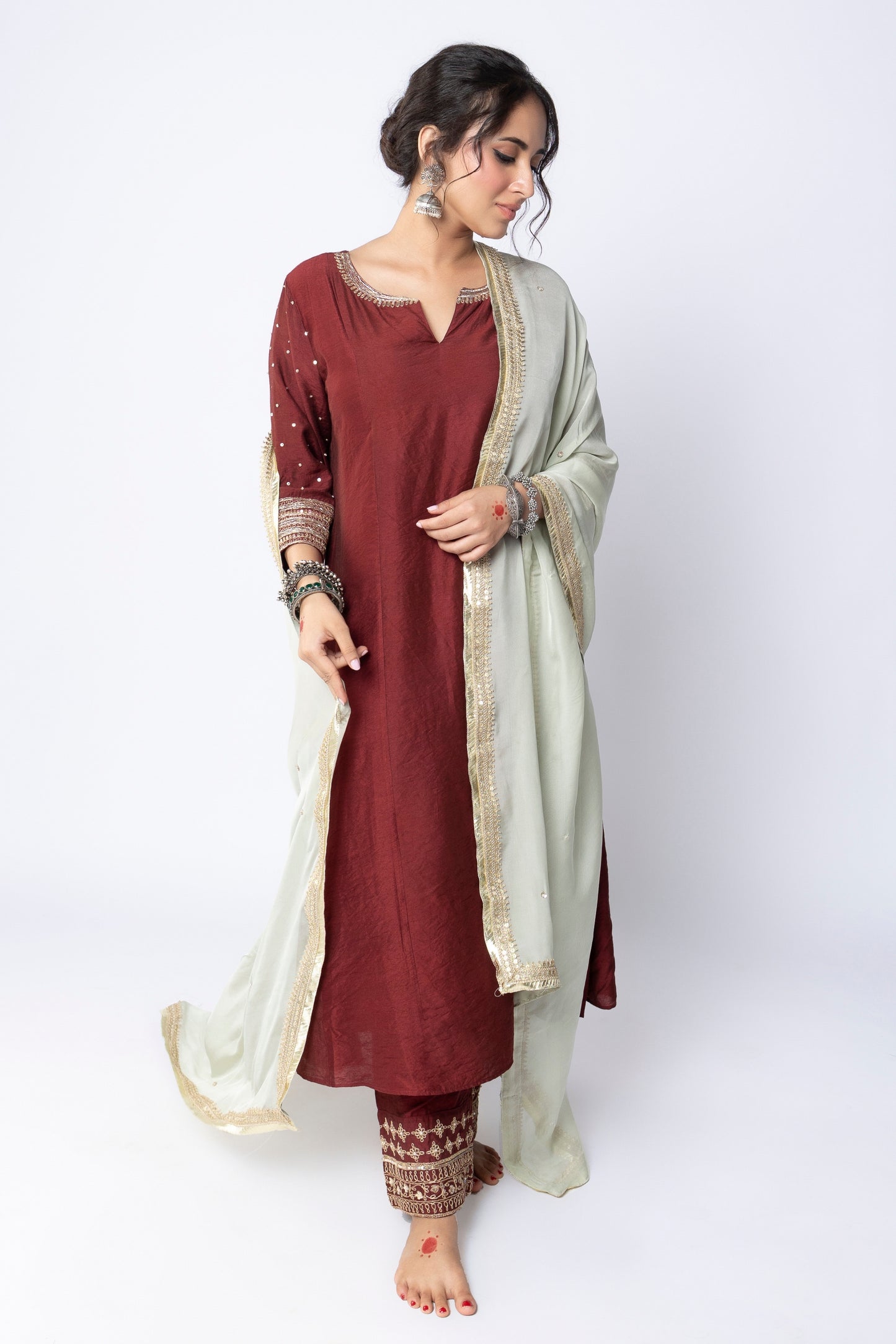 Ellora embroidered kurta