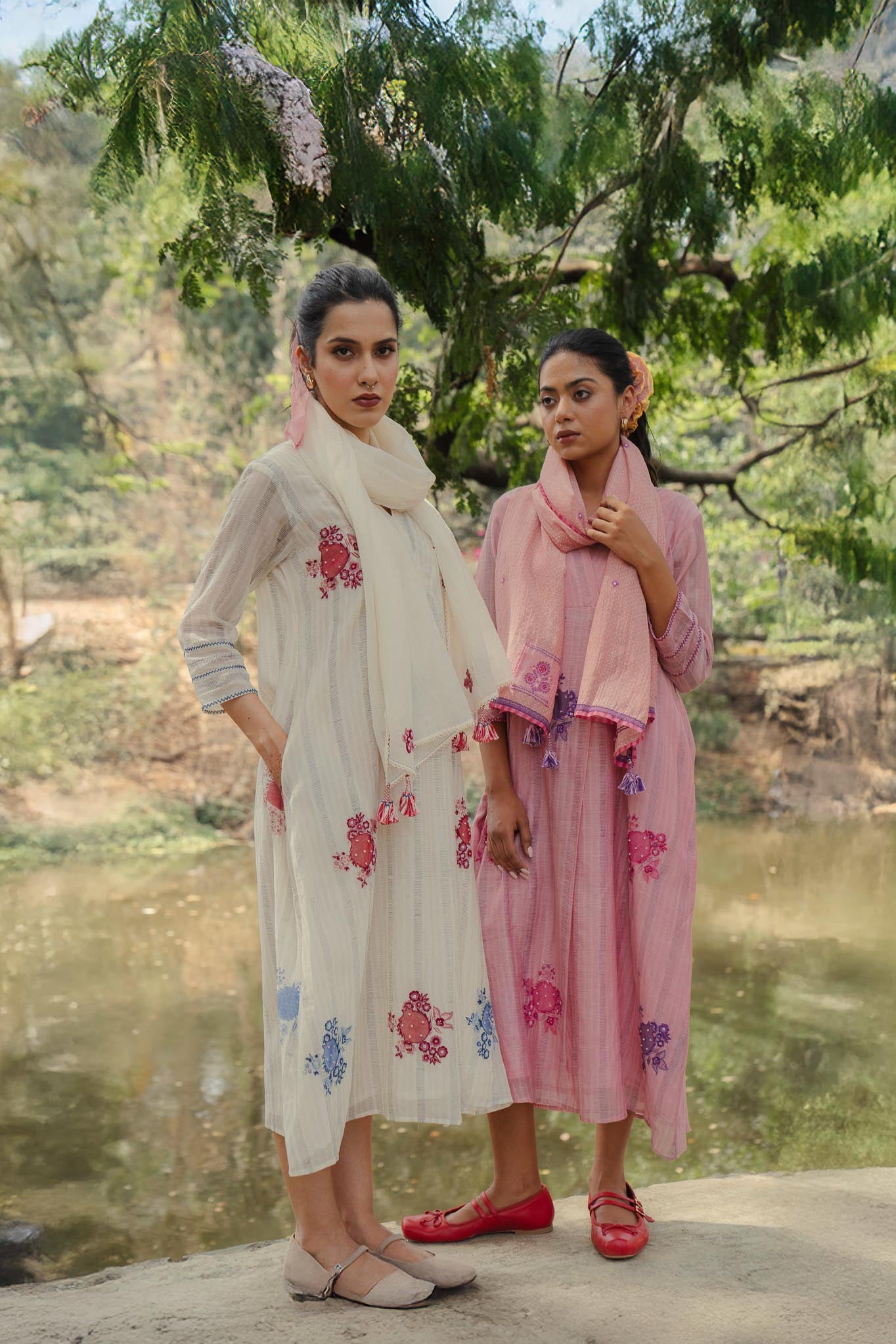 Jasmine Block Printed Set