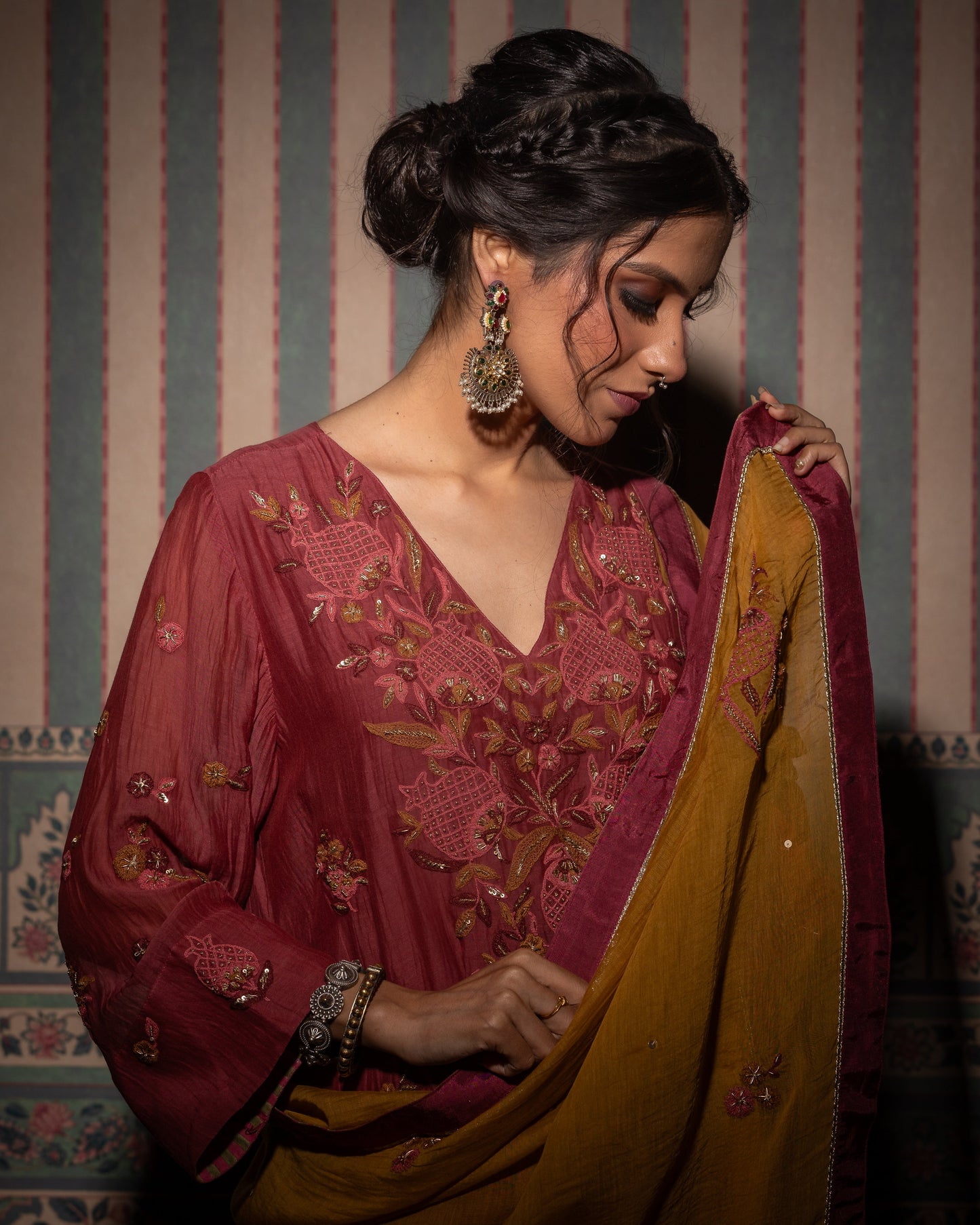 Ibtida Embroidered Dupatta 2