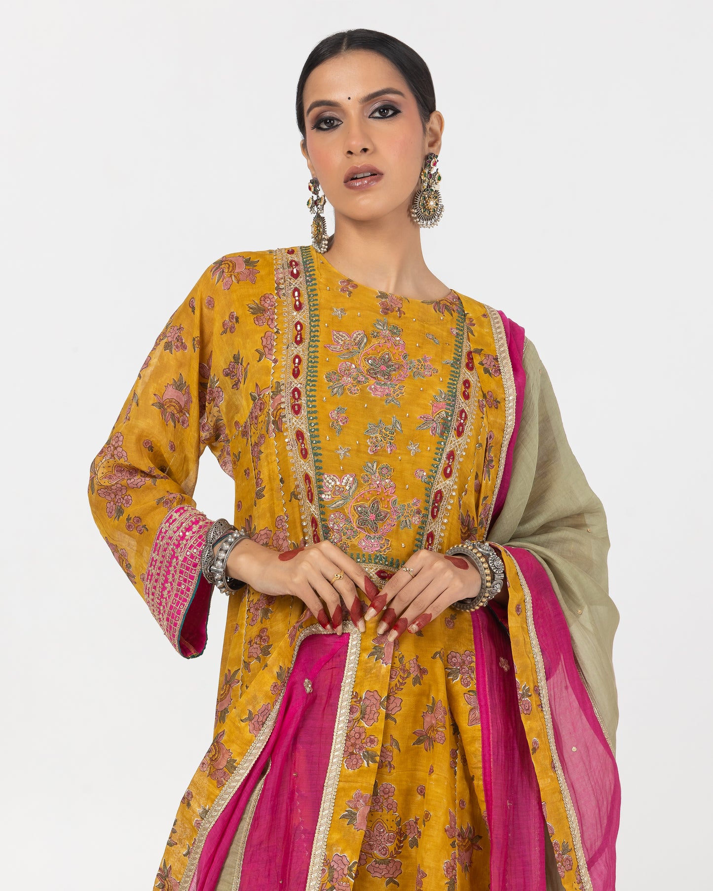 Falak Hand embroidered Dupatta