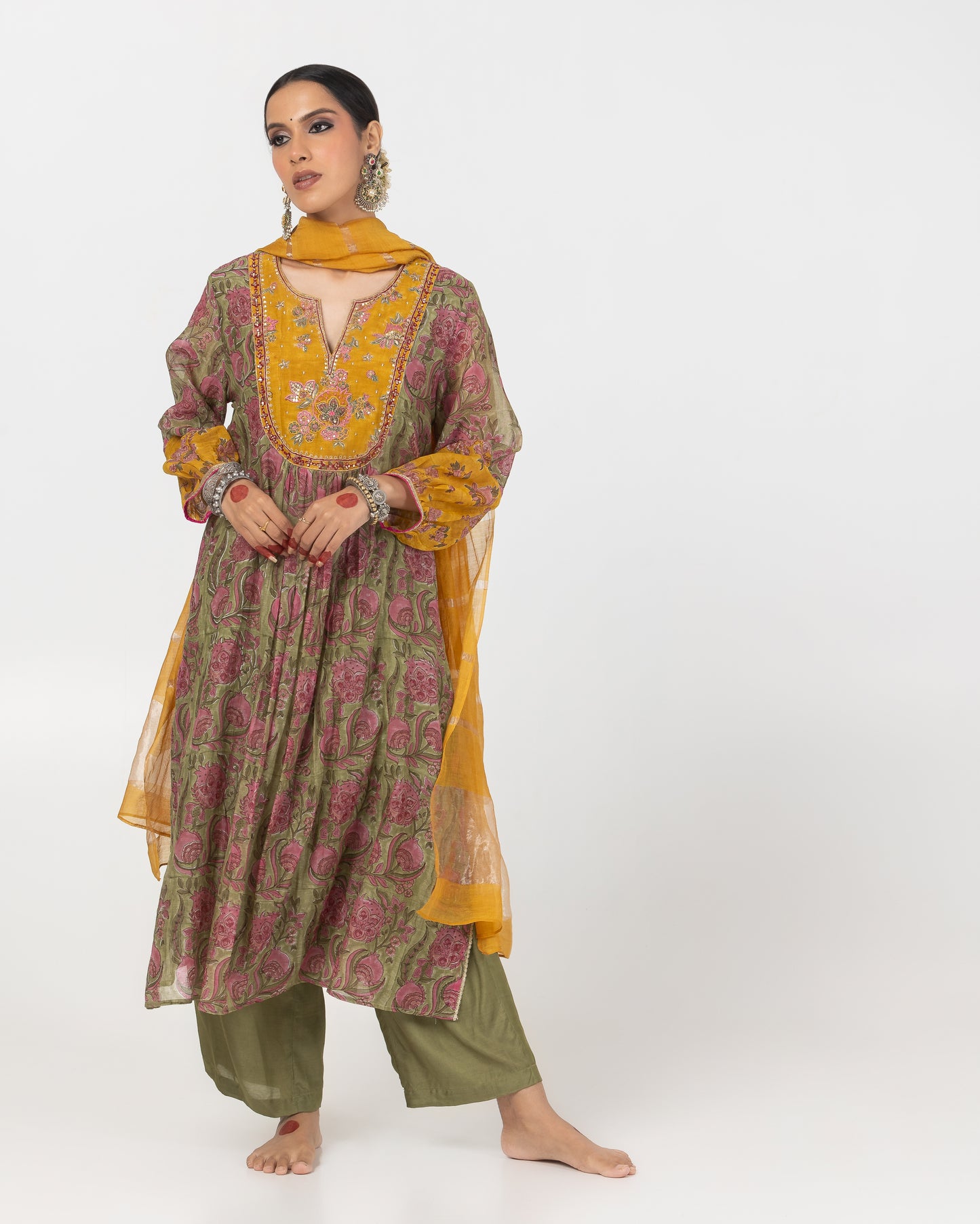Sifar Hand Block Printed Kurta Set