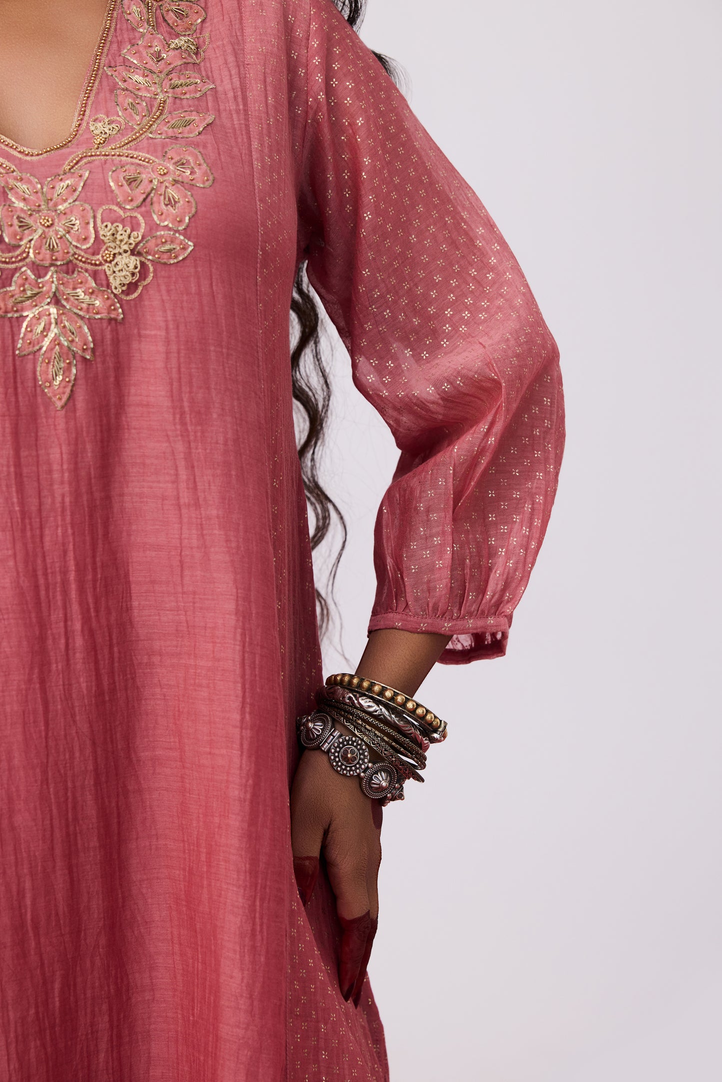 Prarambh Embroidered Kurta Set