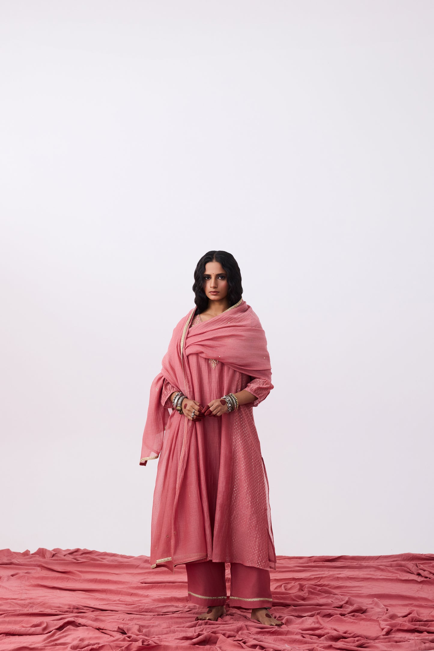 Prarambh Embroidered Kurta Set