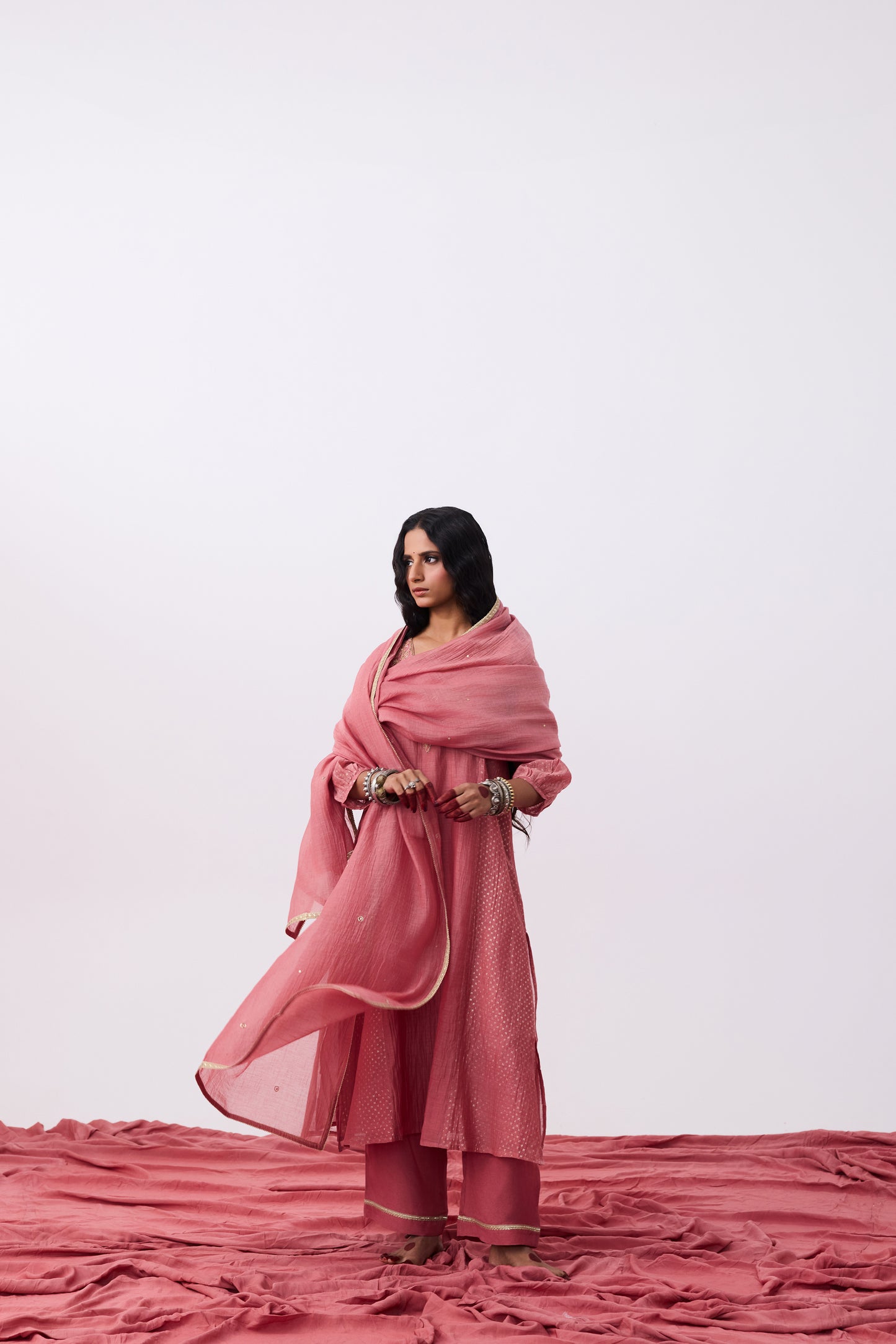 Prarambh Embroidered Kurta Set