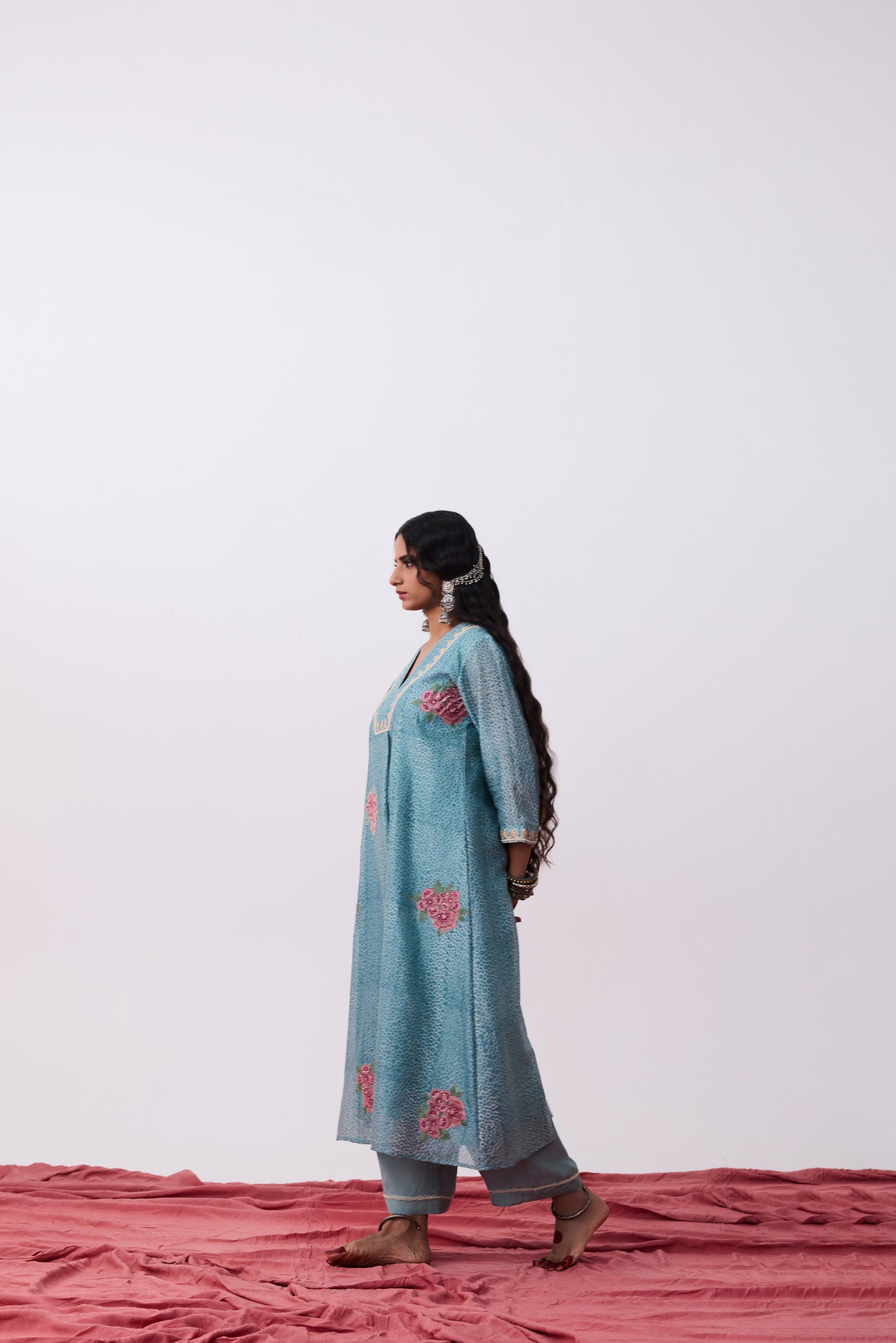 Aavirbhav Hand Block Printed Set