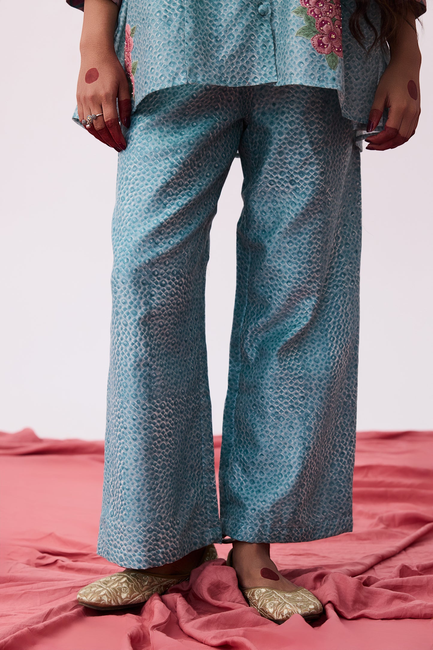 Abhinaya Hand Block Printed Co-ord Set
