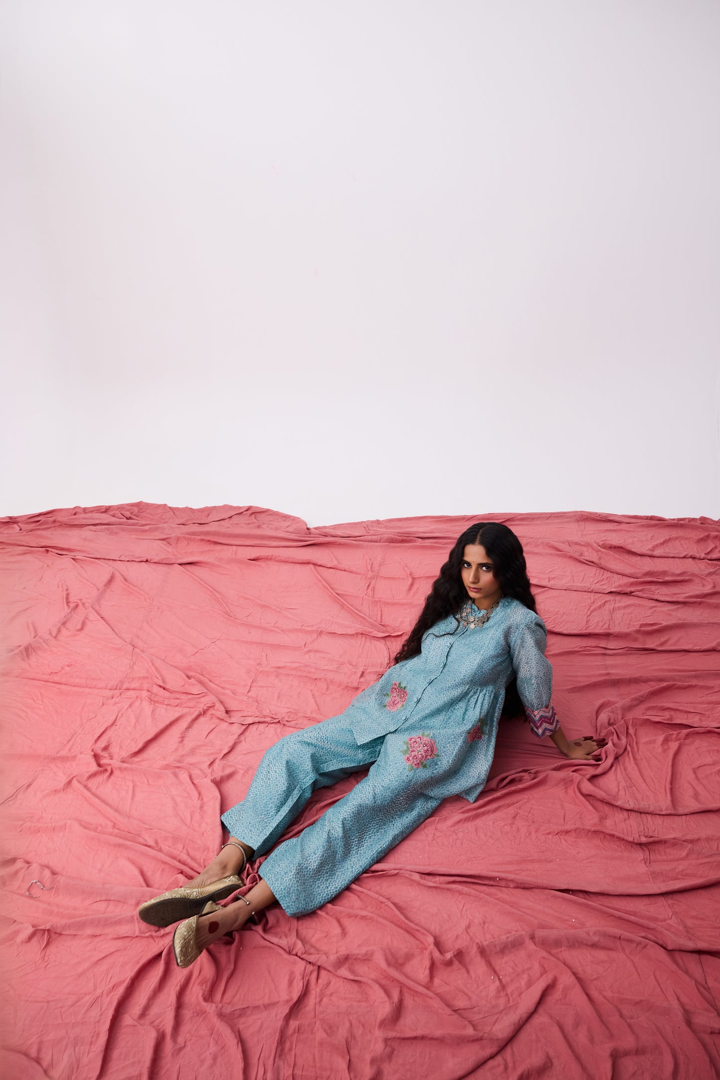 Abhinaya Hand Block Printed Pants