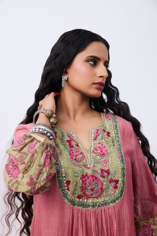Nupura Embroidered Kurta Set