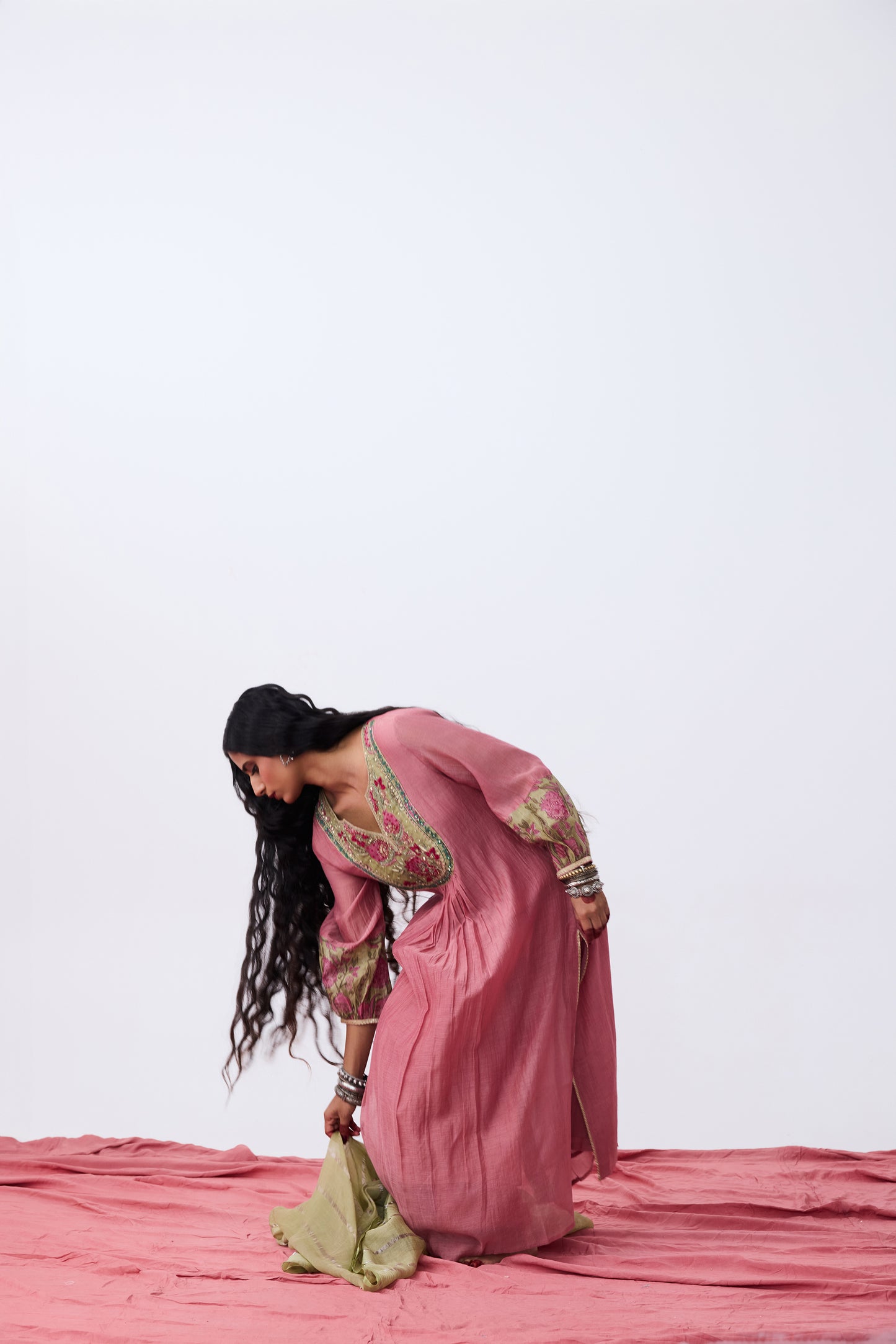 Nupura Embroidered Kurta Set
