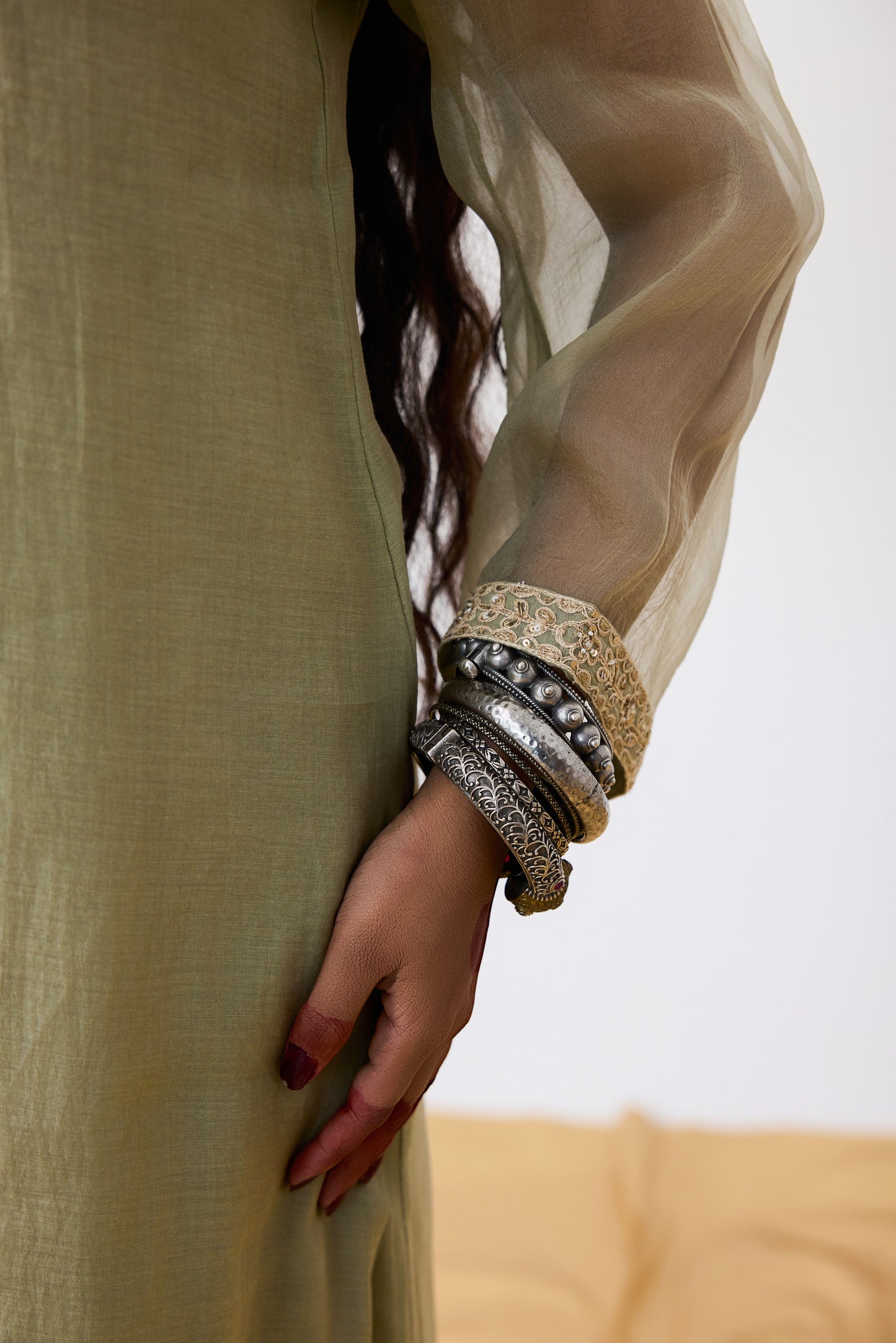 Mudra Embroidered Kurta Set