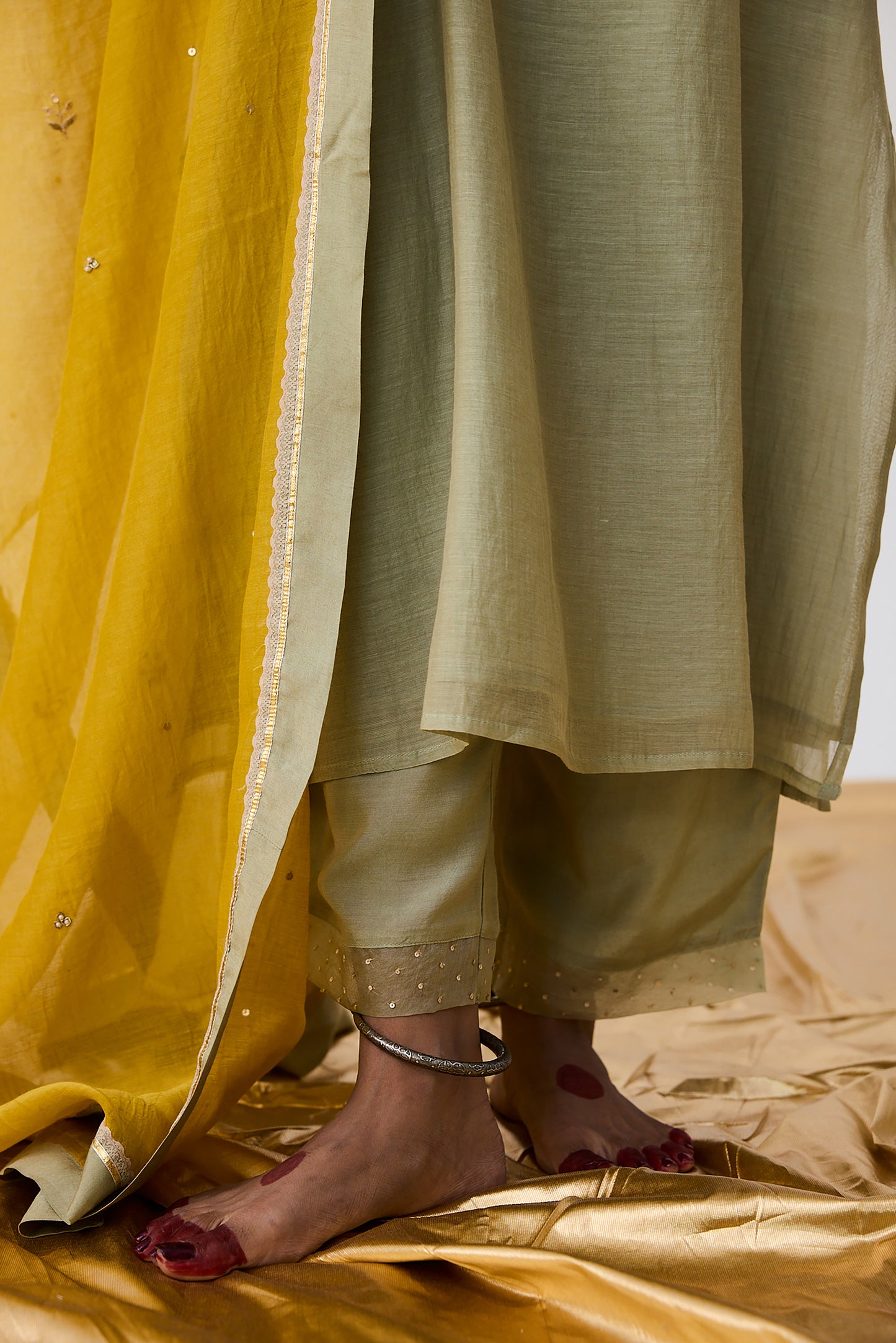 Mudra Embroidered Kurta Set