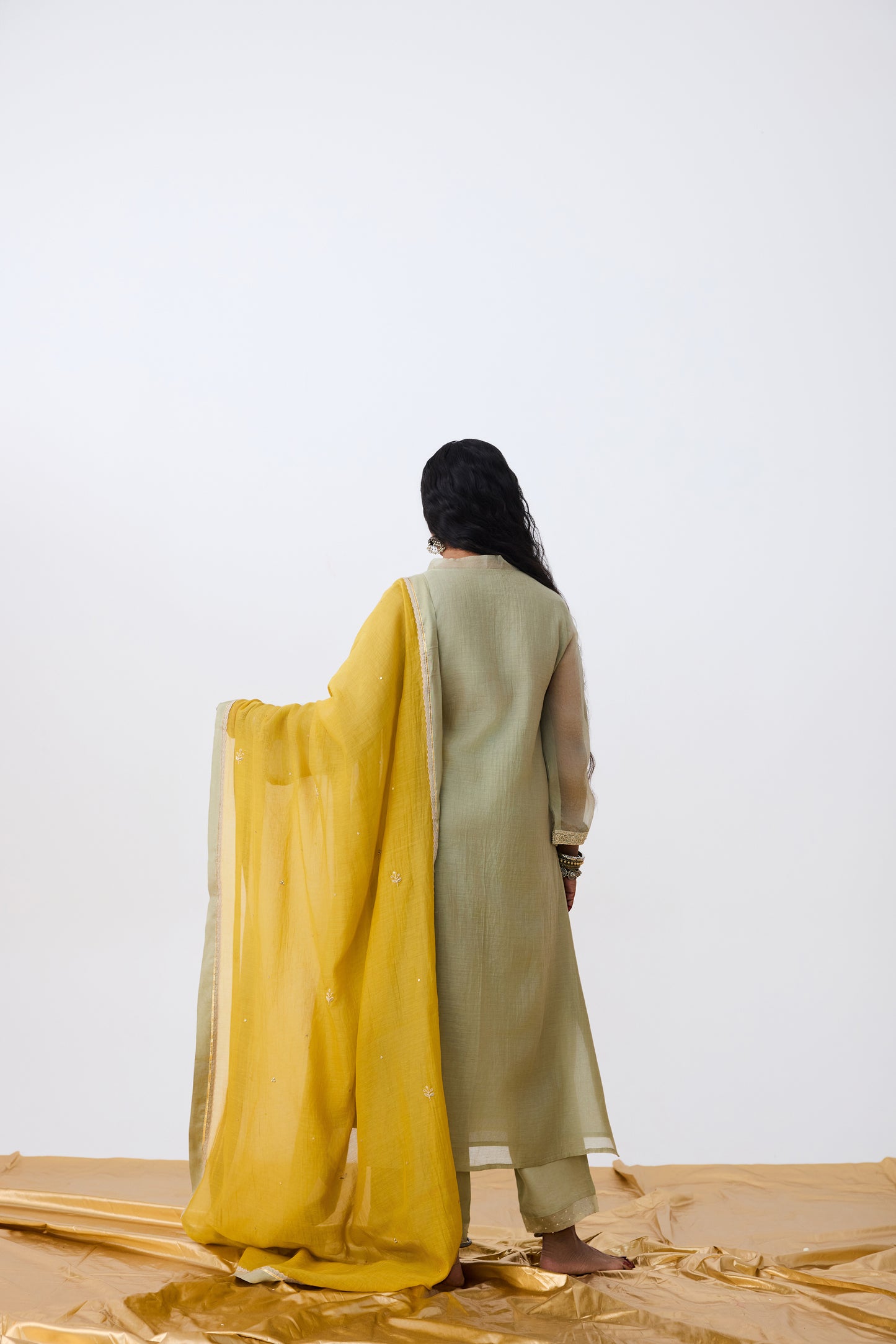 Mudra Embroidered Kurta Set