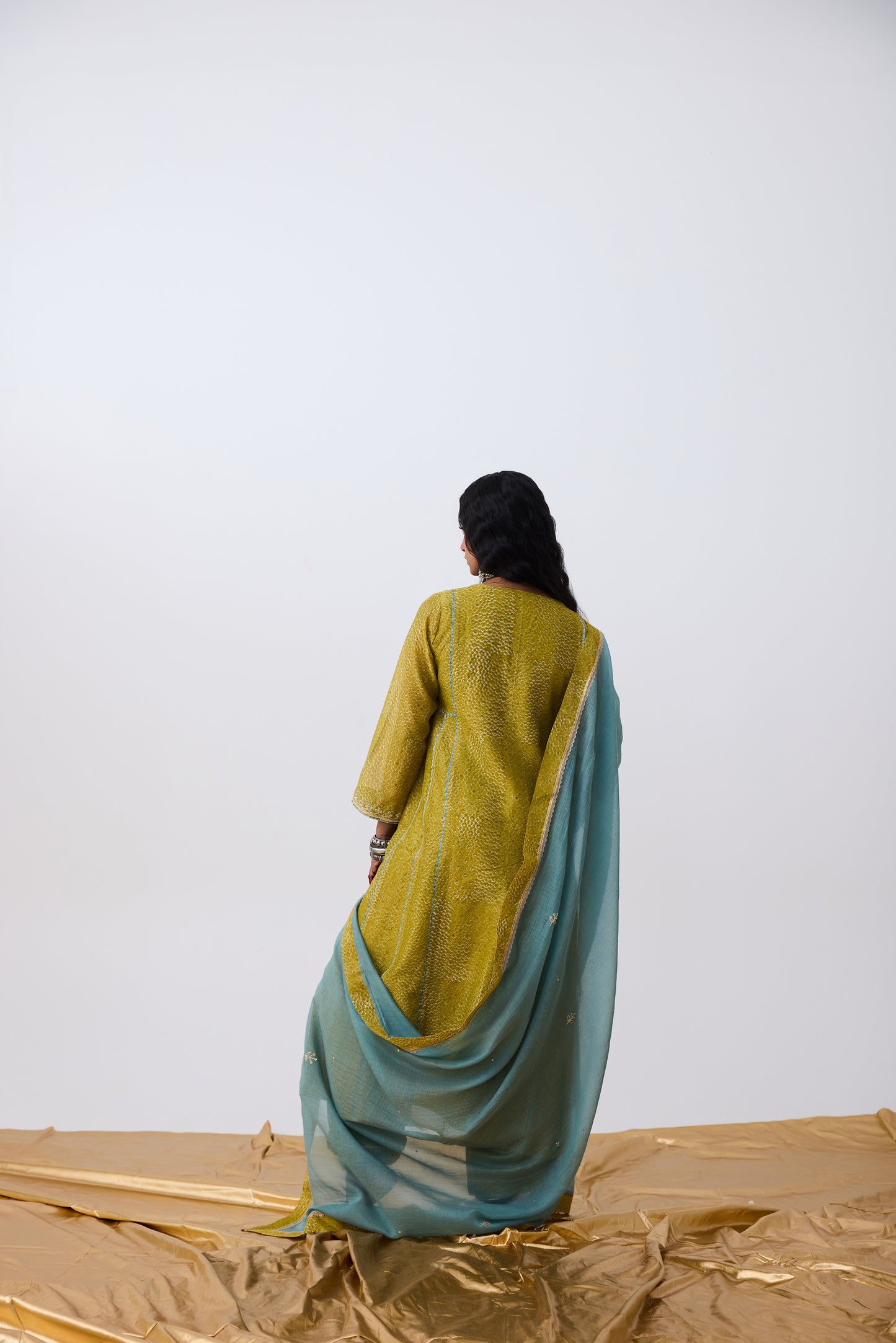 Nayaab Hand Block Printed Kurta Set