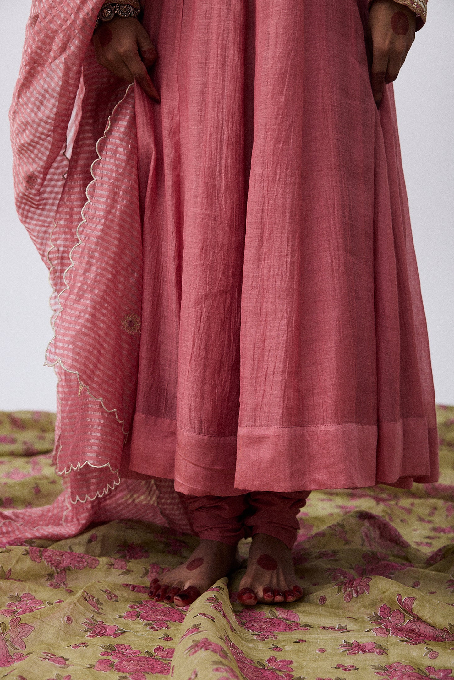 Swaragini Embroidered Anarkali Set