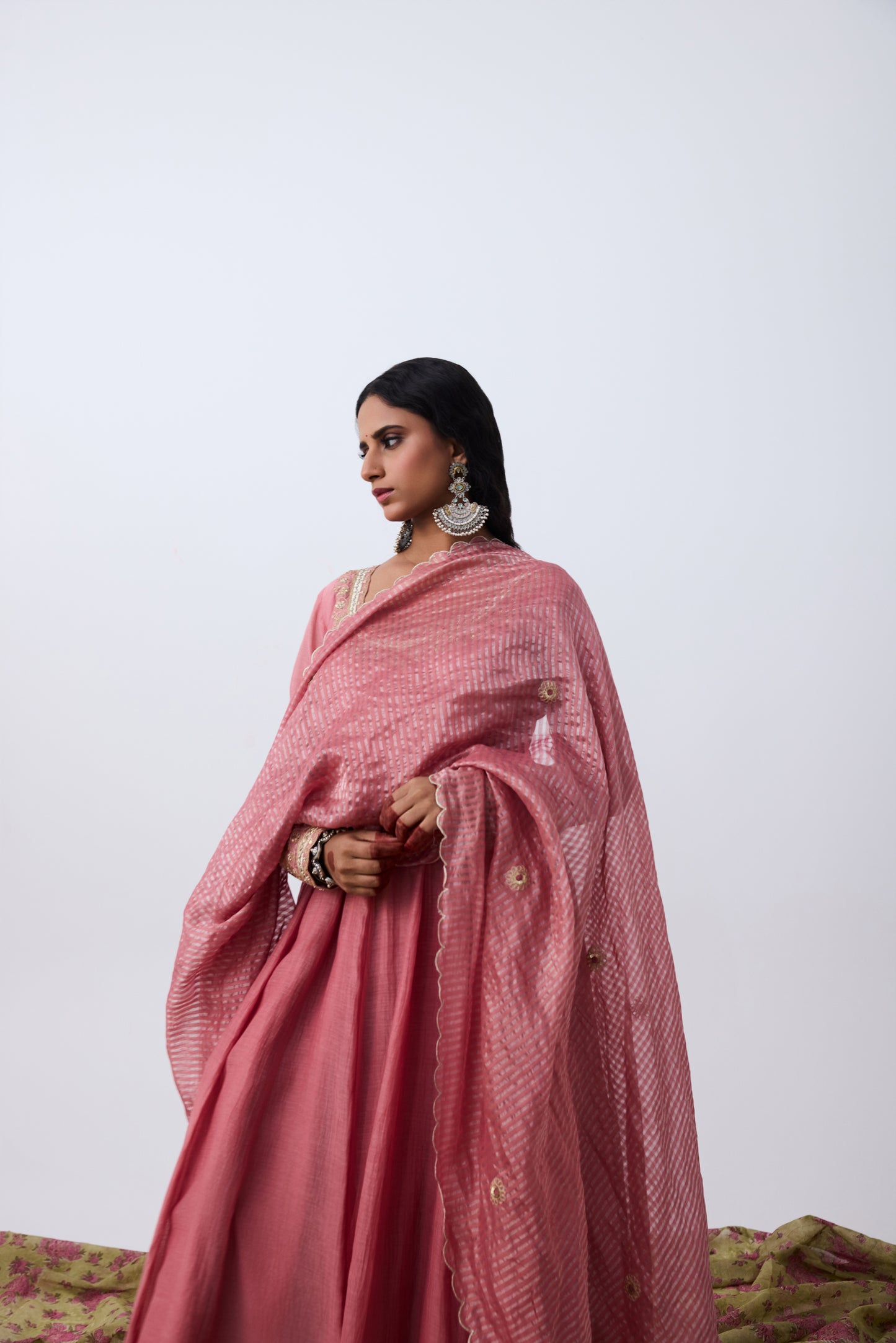 Swaragini Embroidered Anarkali Set