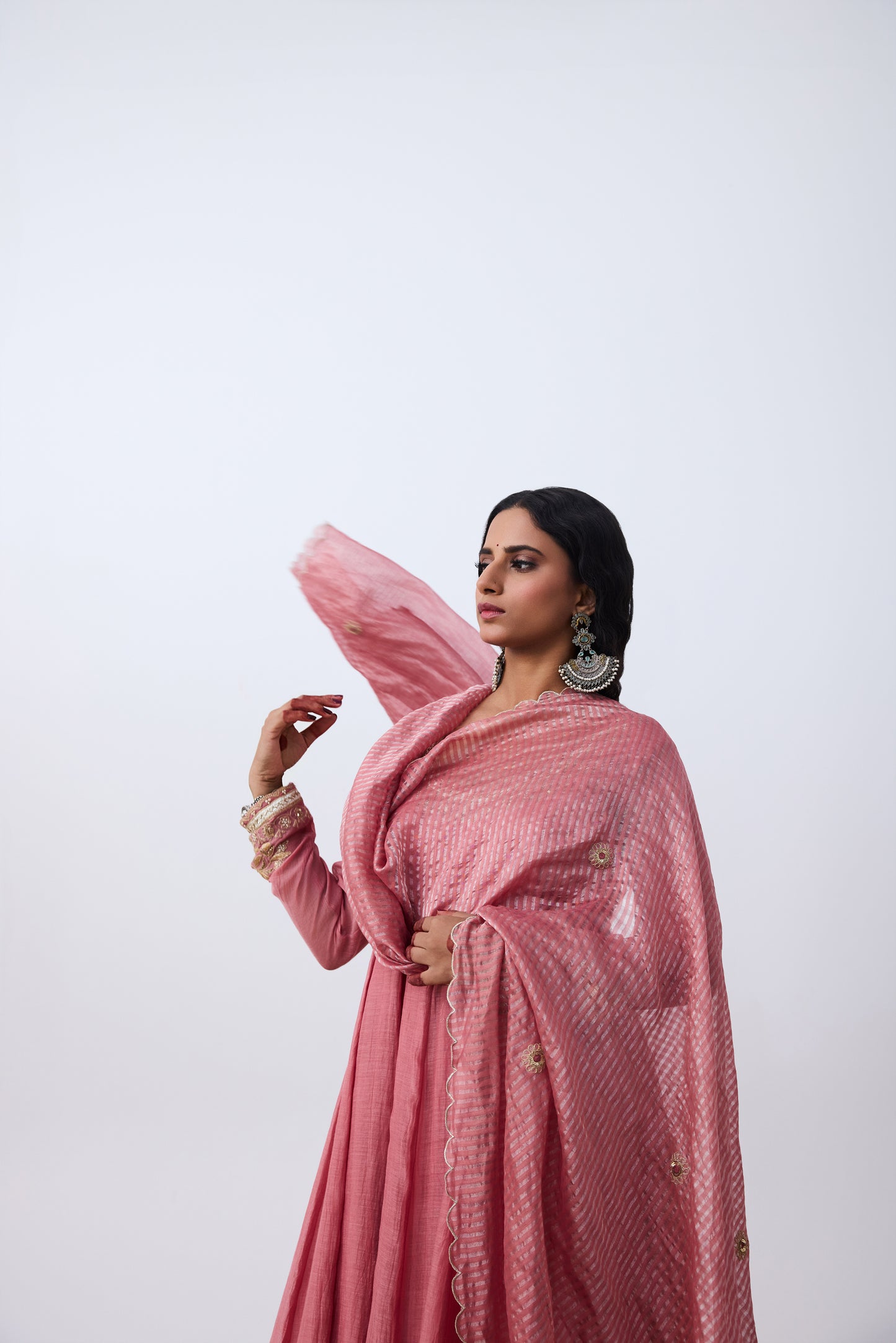 Swaragini Embroidered Anarkali Set
