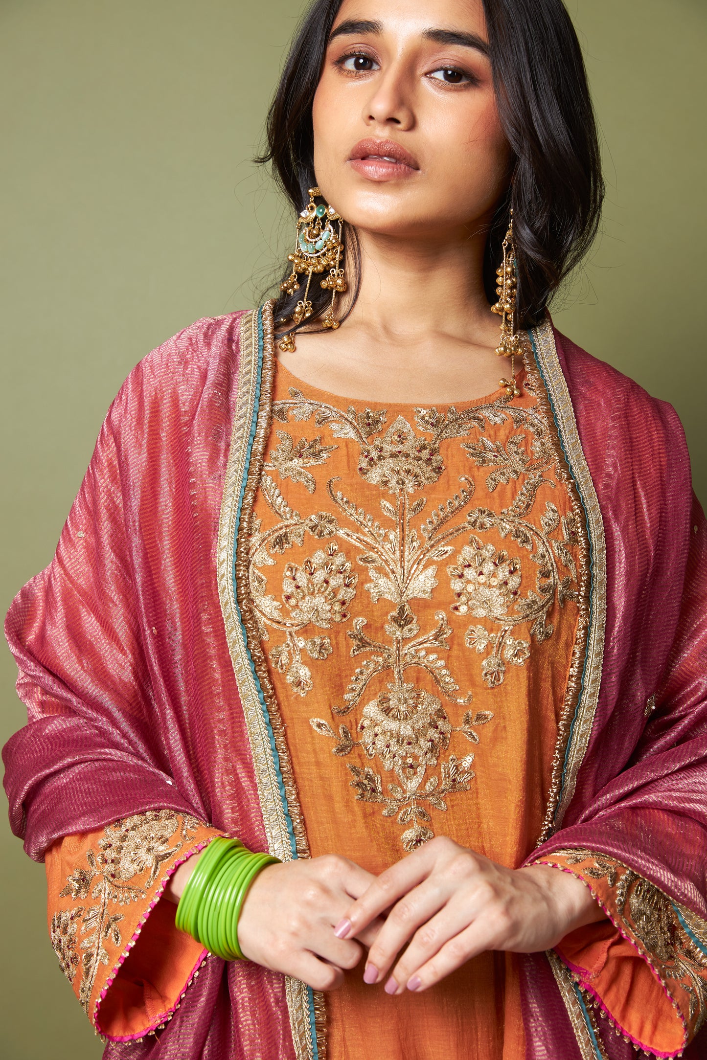 Ratnashree embroidered dupatta