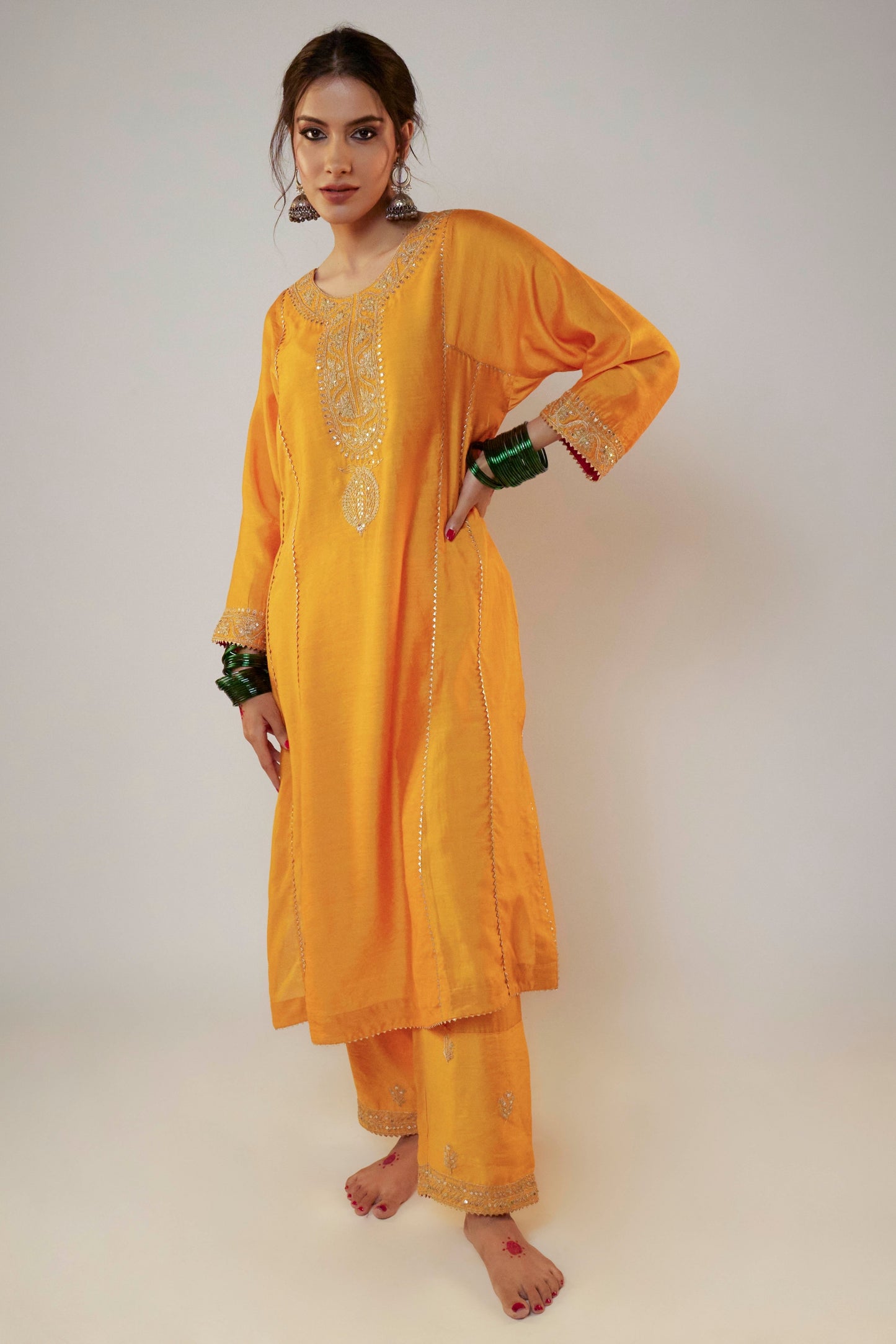 Sanchi Embroidered Pants