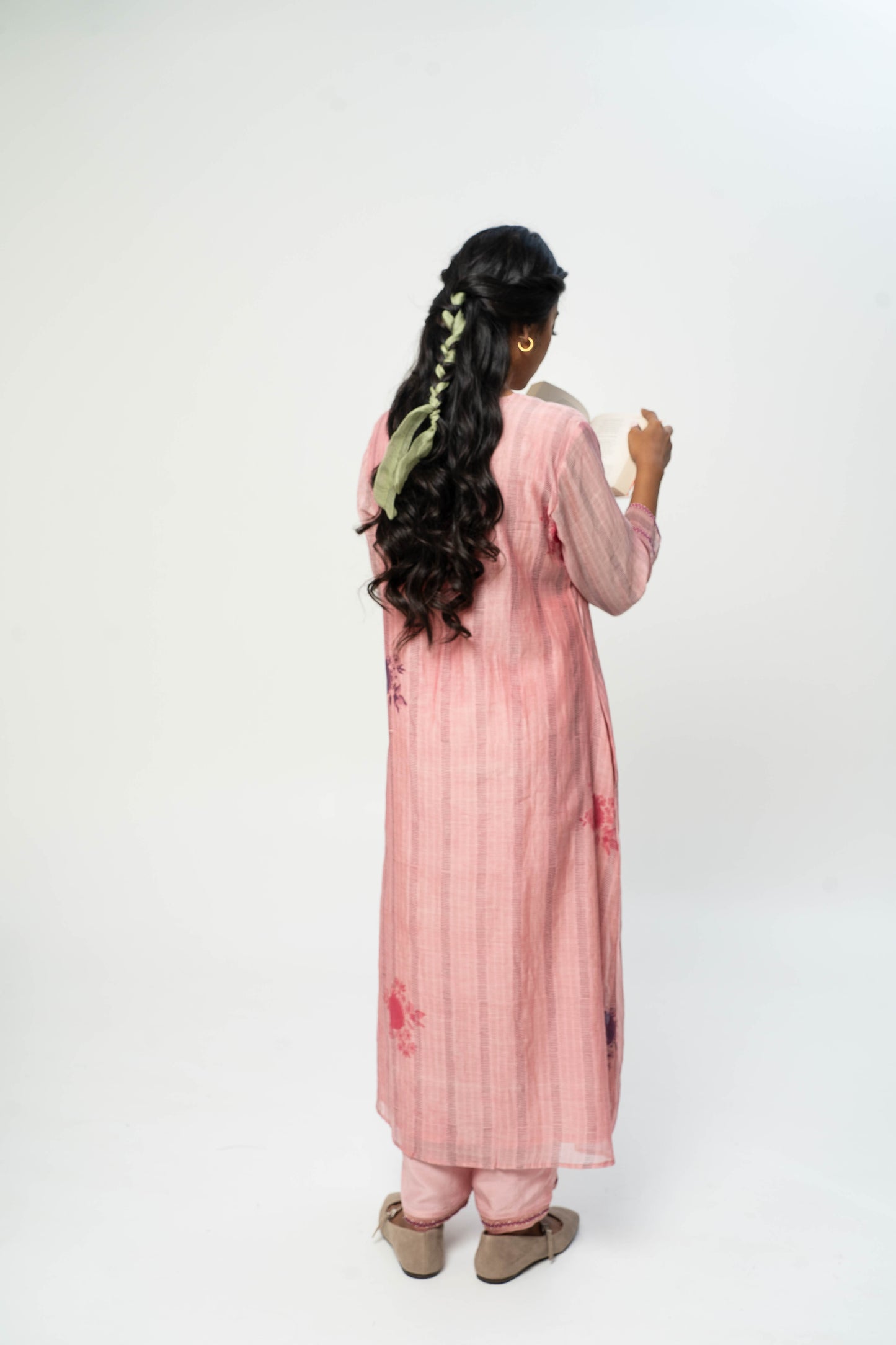 Mountain Laurel Embroidered Pants