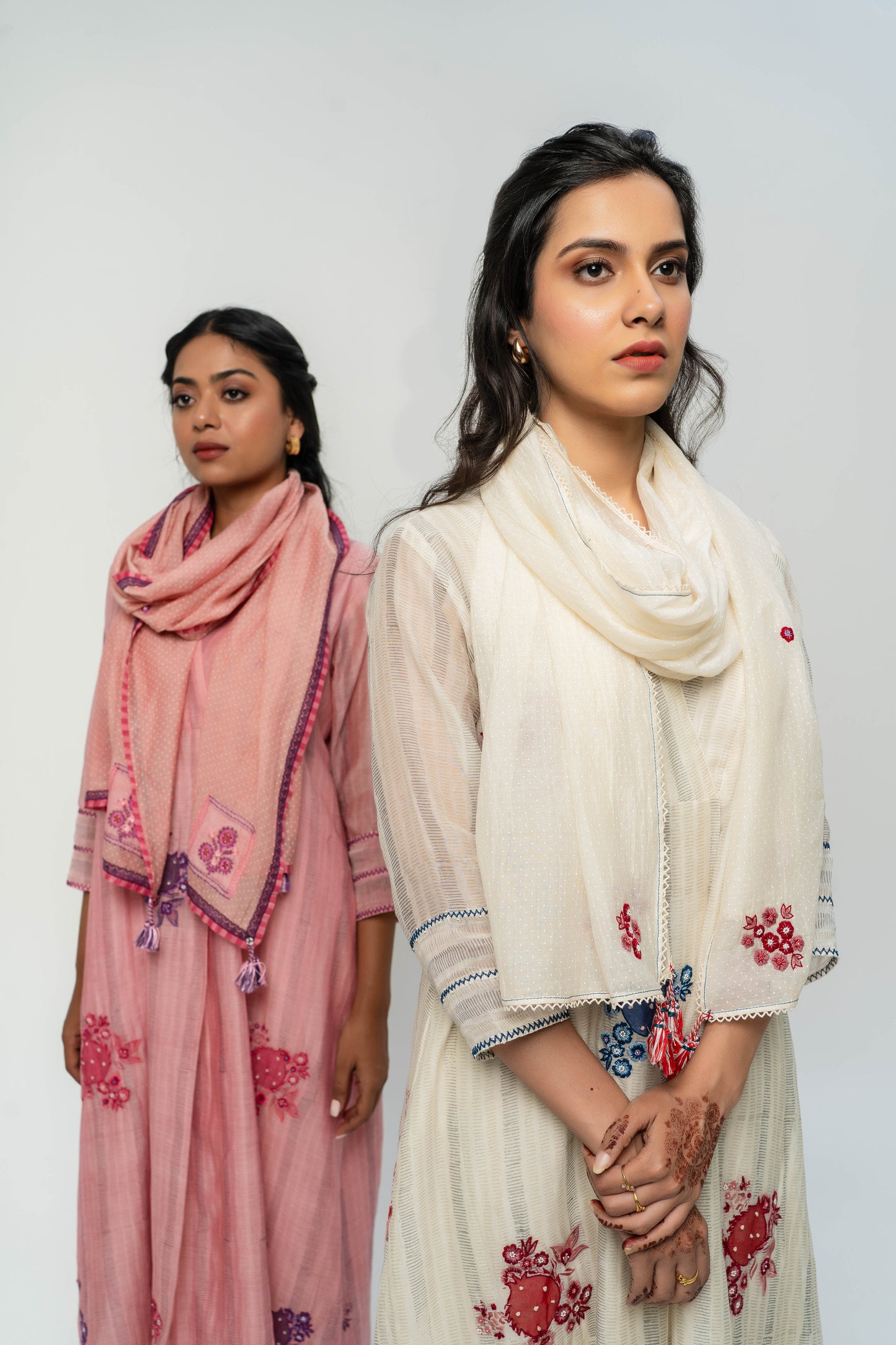 Mountain Laurel Block Printed Set