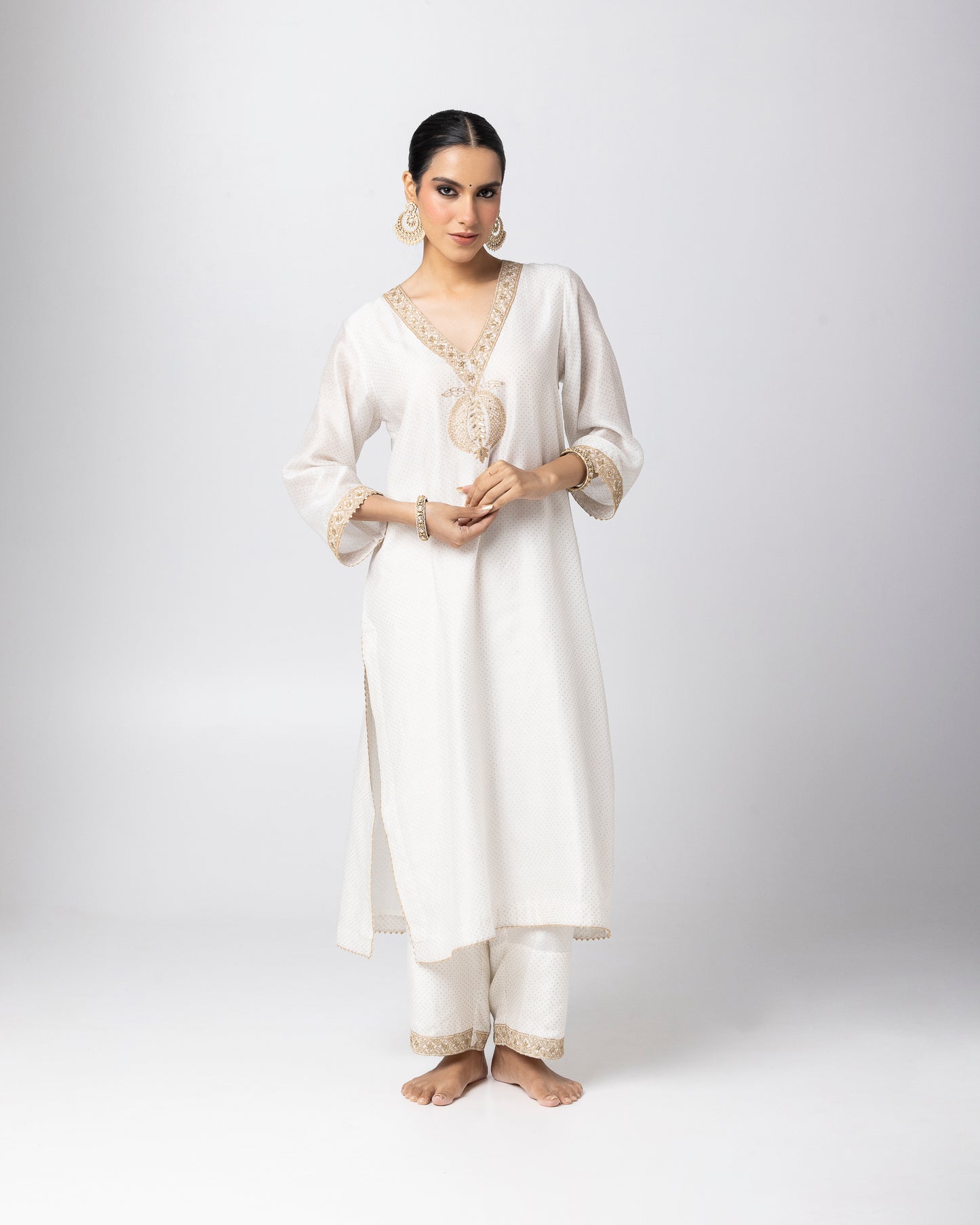 Nakiya Embroidered Pants