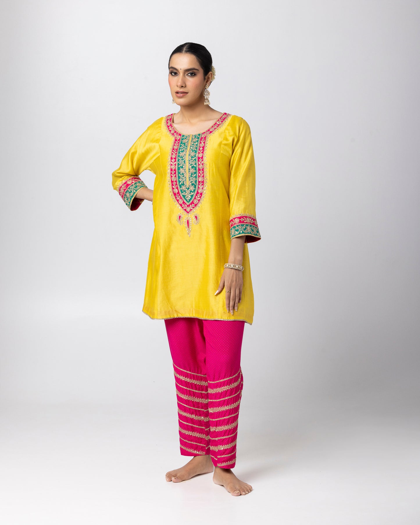 Nera Embroidered Pants