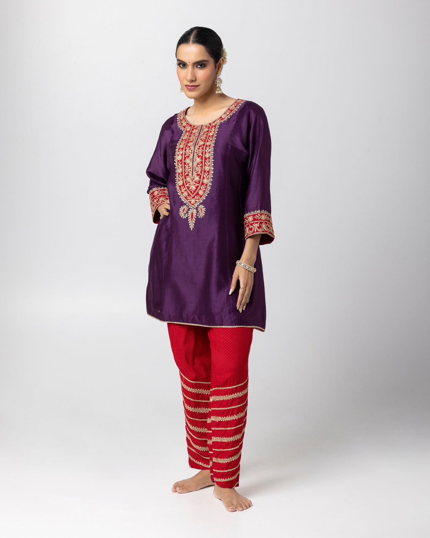 Ayesha Embroidered Kurta