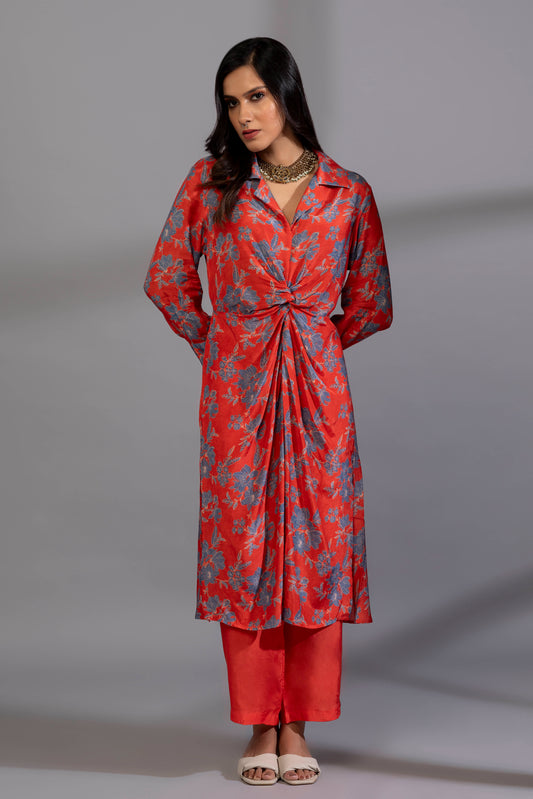 Guns N' roses embroidered co-ord set