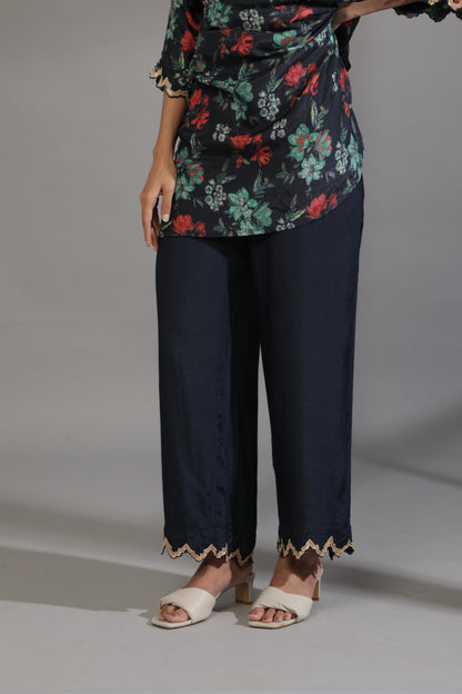 Welcome to the jungle embroidered kaftan set