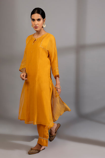 Coldplay embroidered kurta