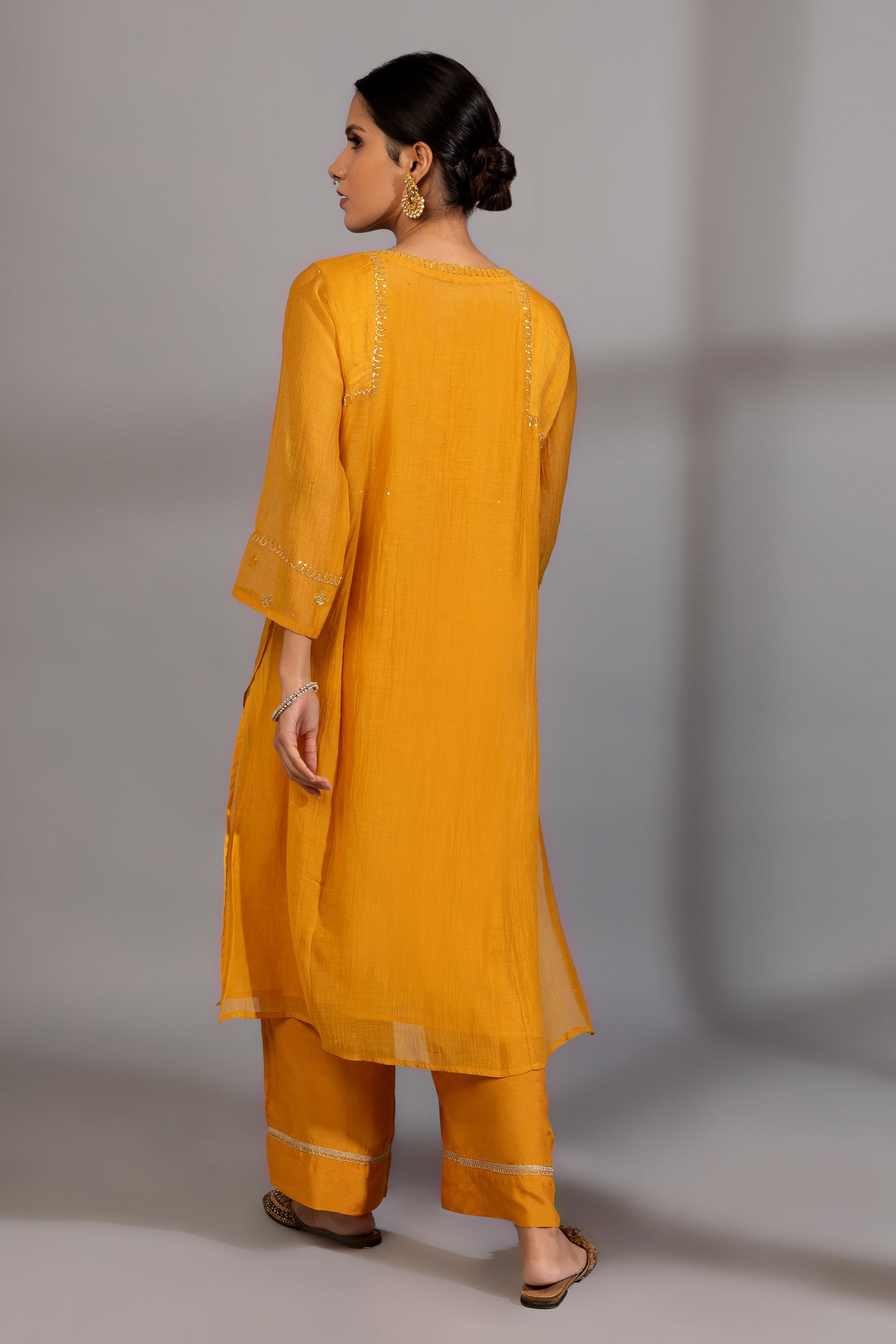 Coldplay embroidered kurta