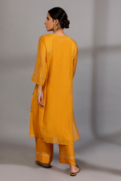Coldplay embroidered kurta