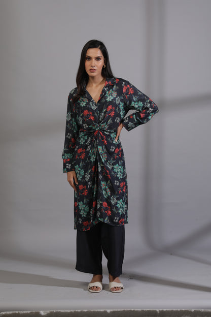 Welcome to the jungle co-ord embroidered set