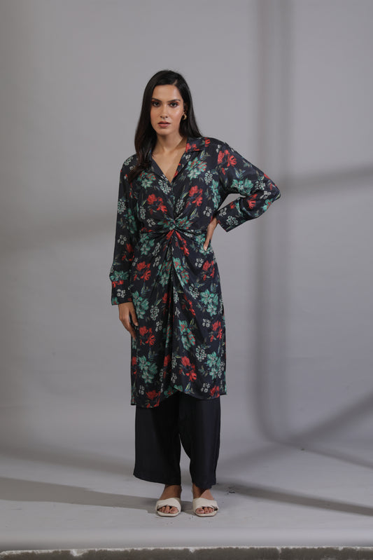 Welcome to the jungle co-ord embroidered set