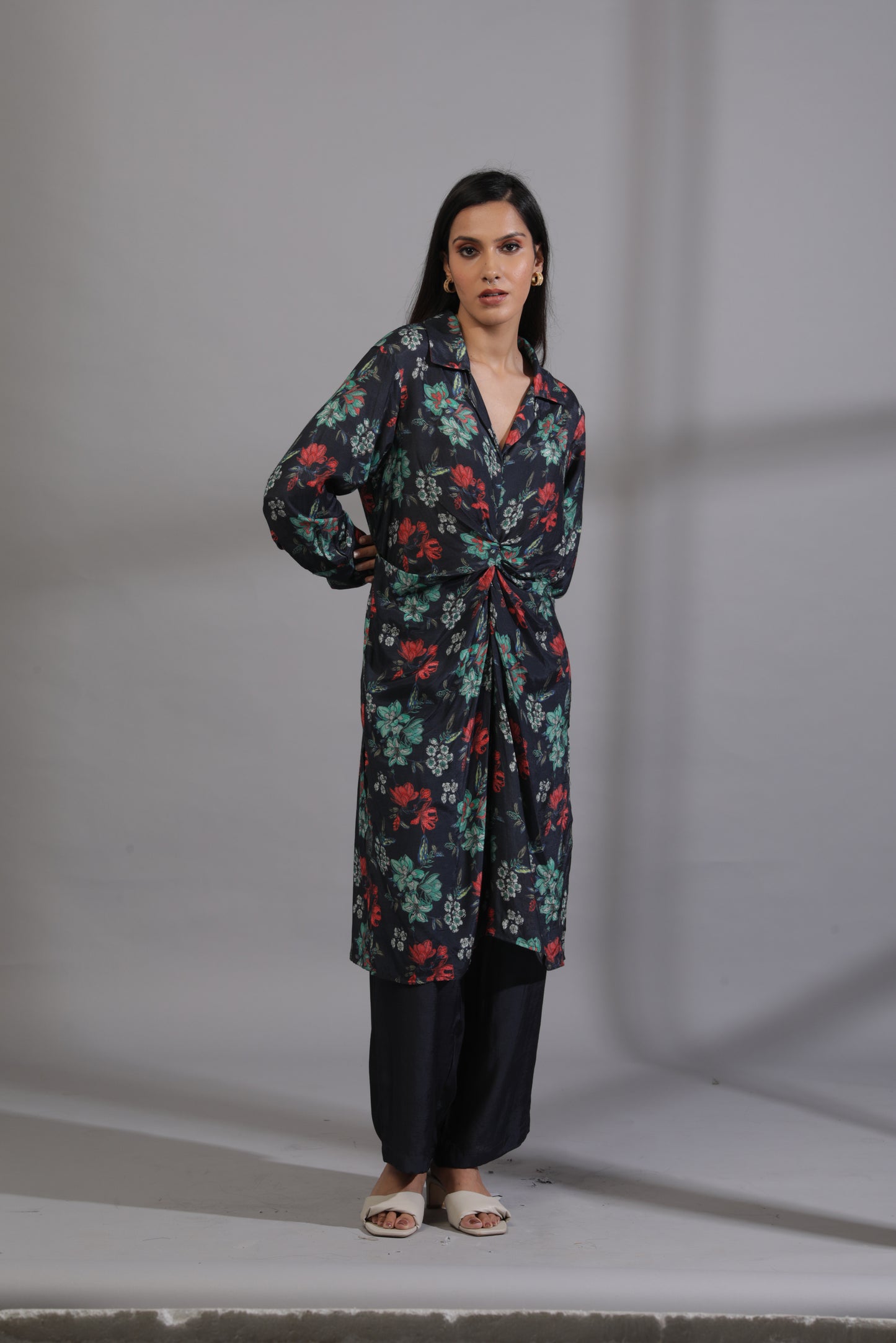 Welcome to the jungle co-ord embroidered set