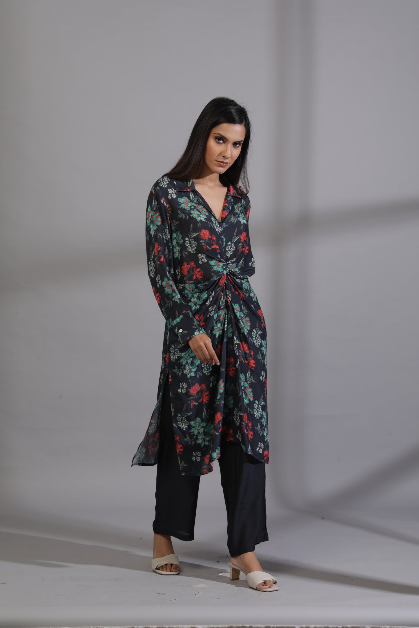Welcome to the jungle co-ord embroidered set