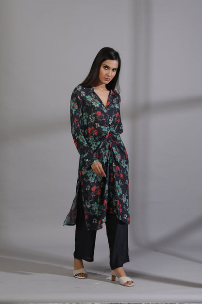 Welcome to the jungle co-ord embroidered set