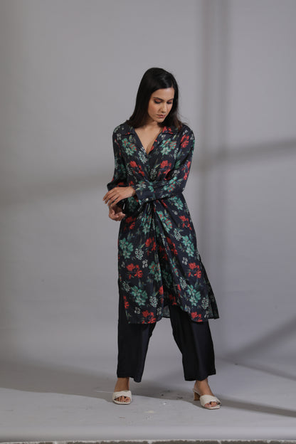 Welcome to the jungle co-ord embroidered set