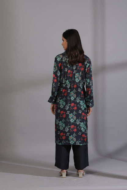 Welcome to the jungle co-ord embroidered set