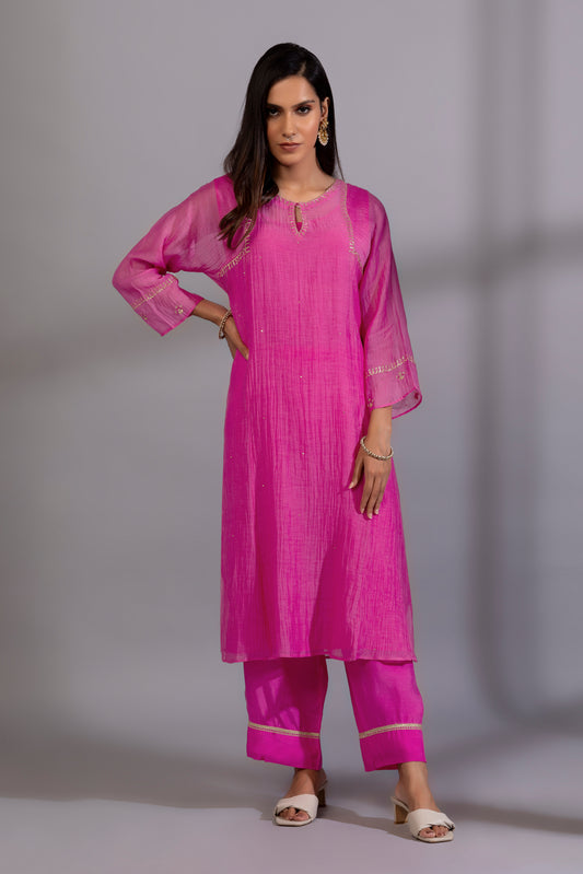 Whole lotta love embroidered kurta set
