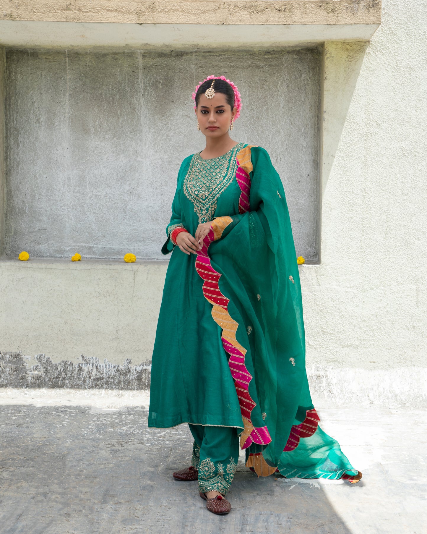 Azra Embroidered Pants