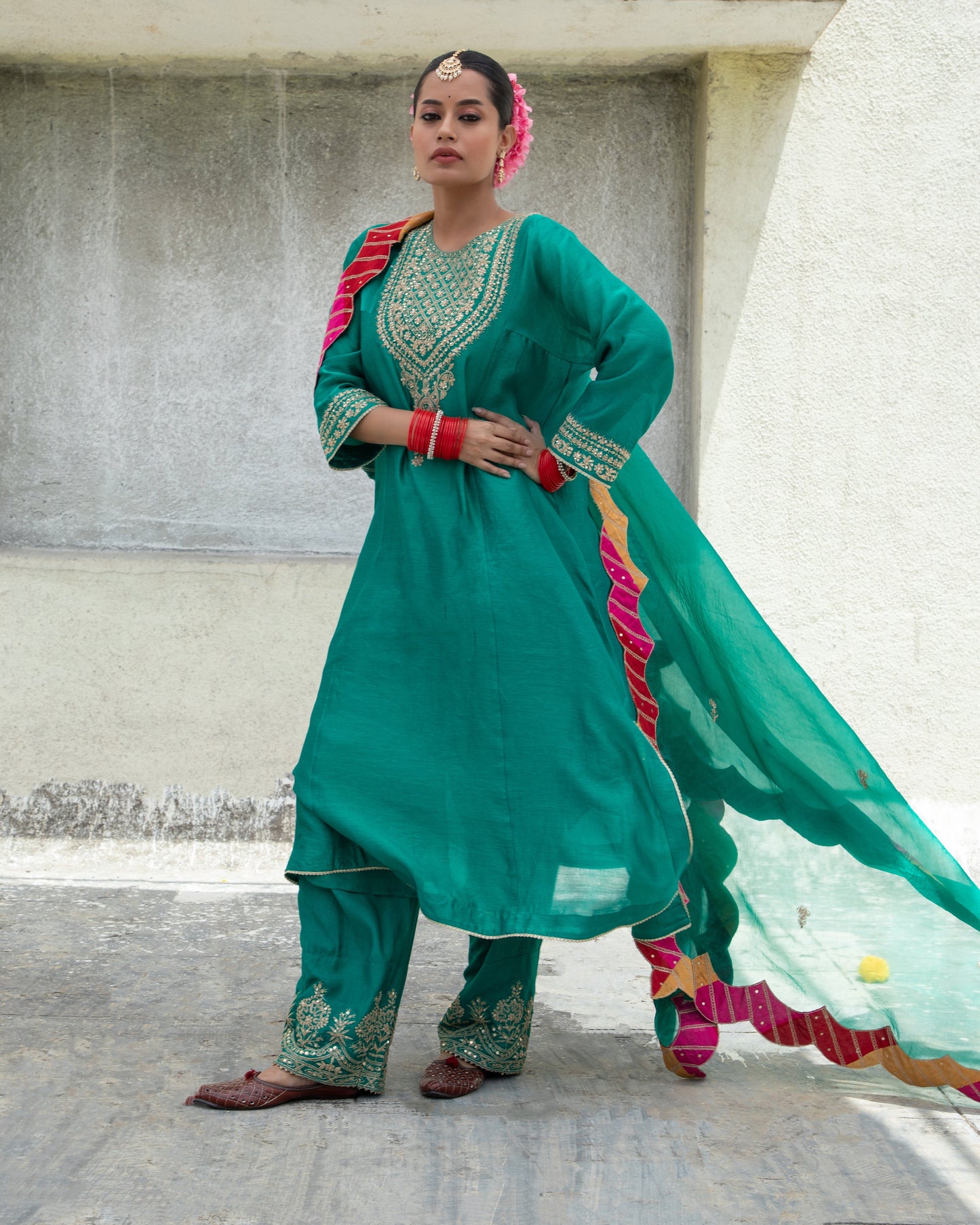 Azra Embroidered Kurta Set