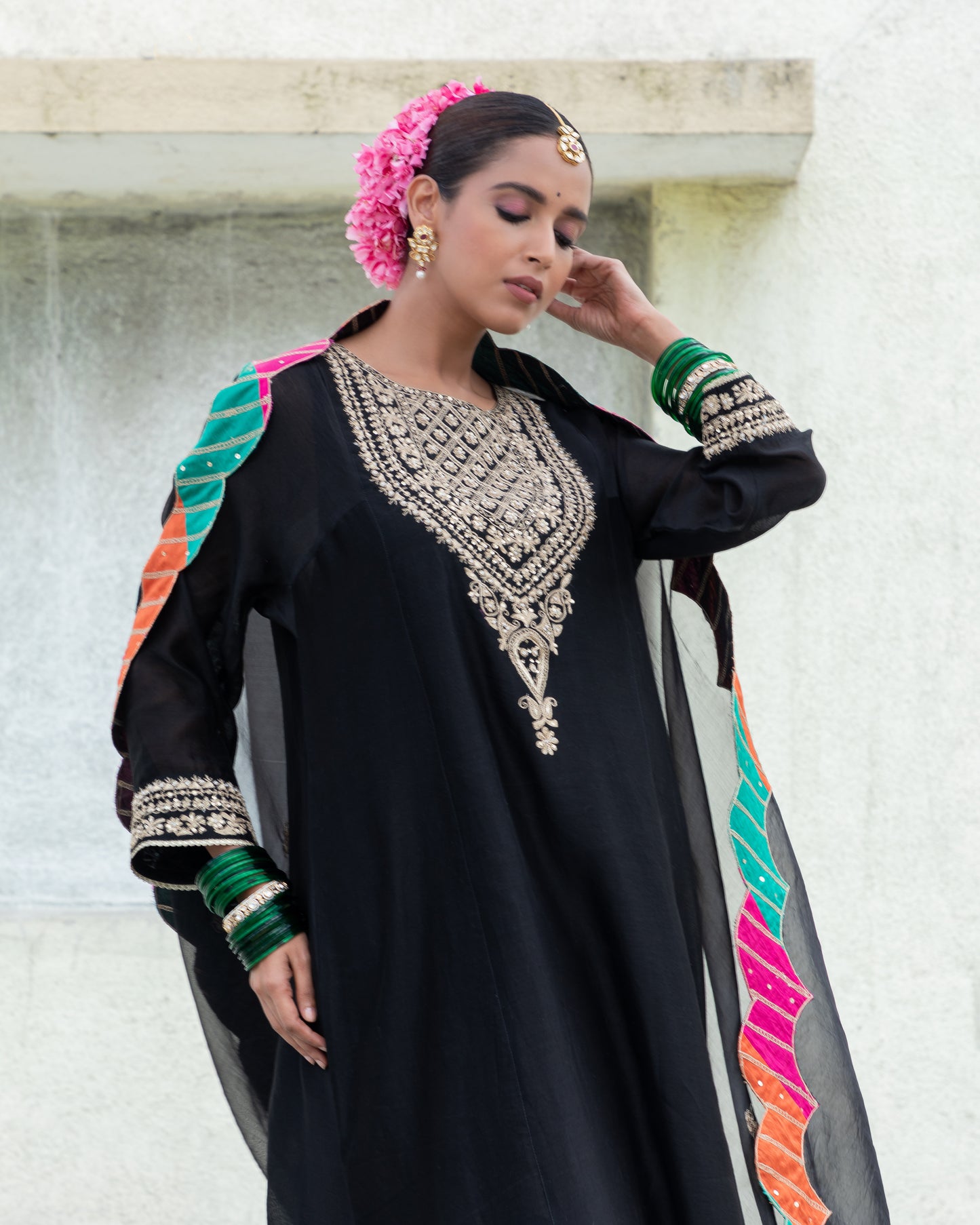 Naazneen Embroidered Dupatta