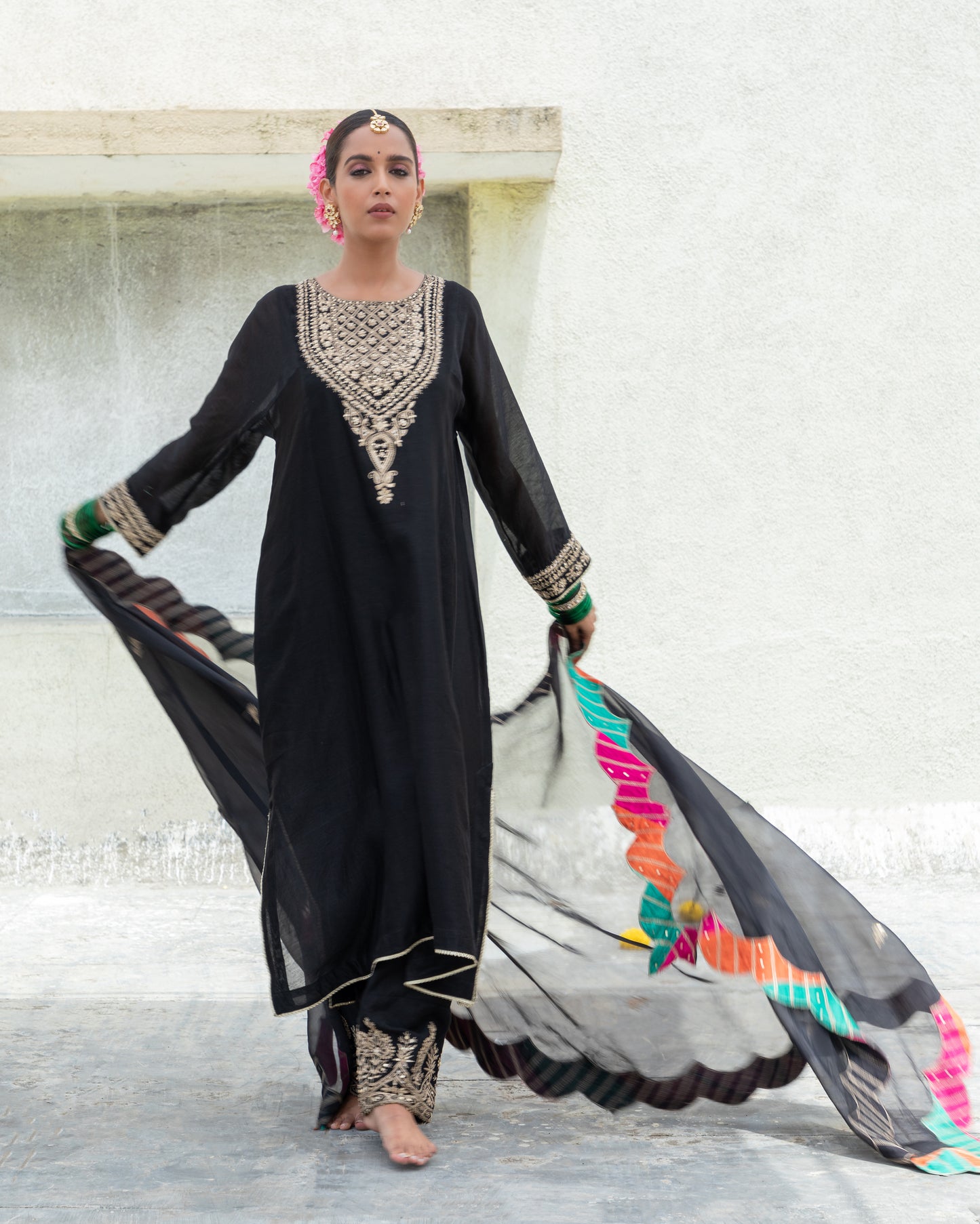 Naazneen Embroidered Dupatta