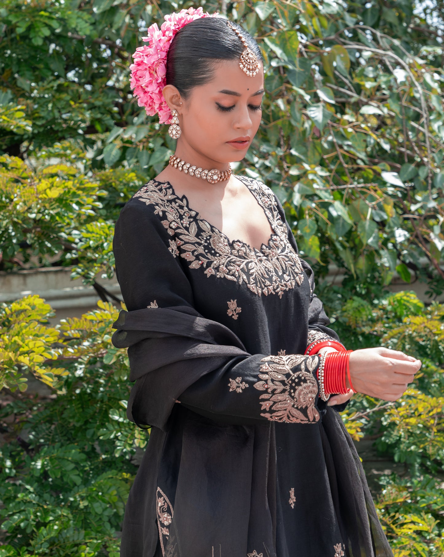 Ridwaan Embroidered Dupatta