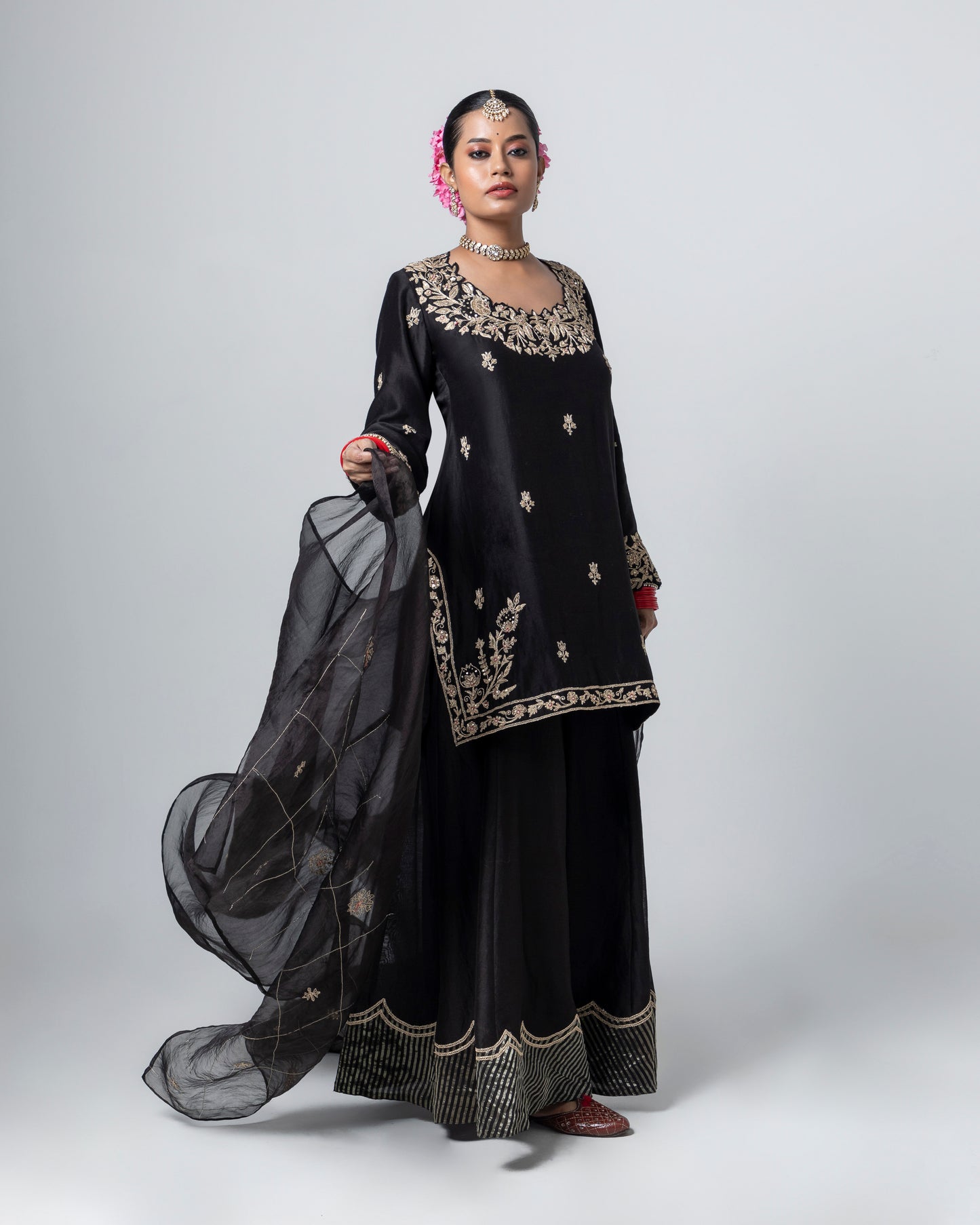 Ridwaan Embroidered Dupatta