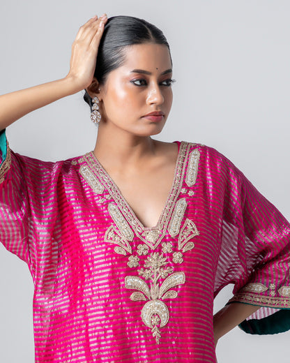 Mirha Embroidered Kaftan Set