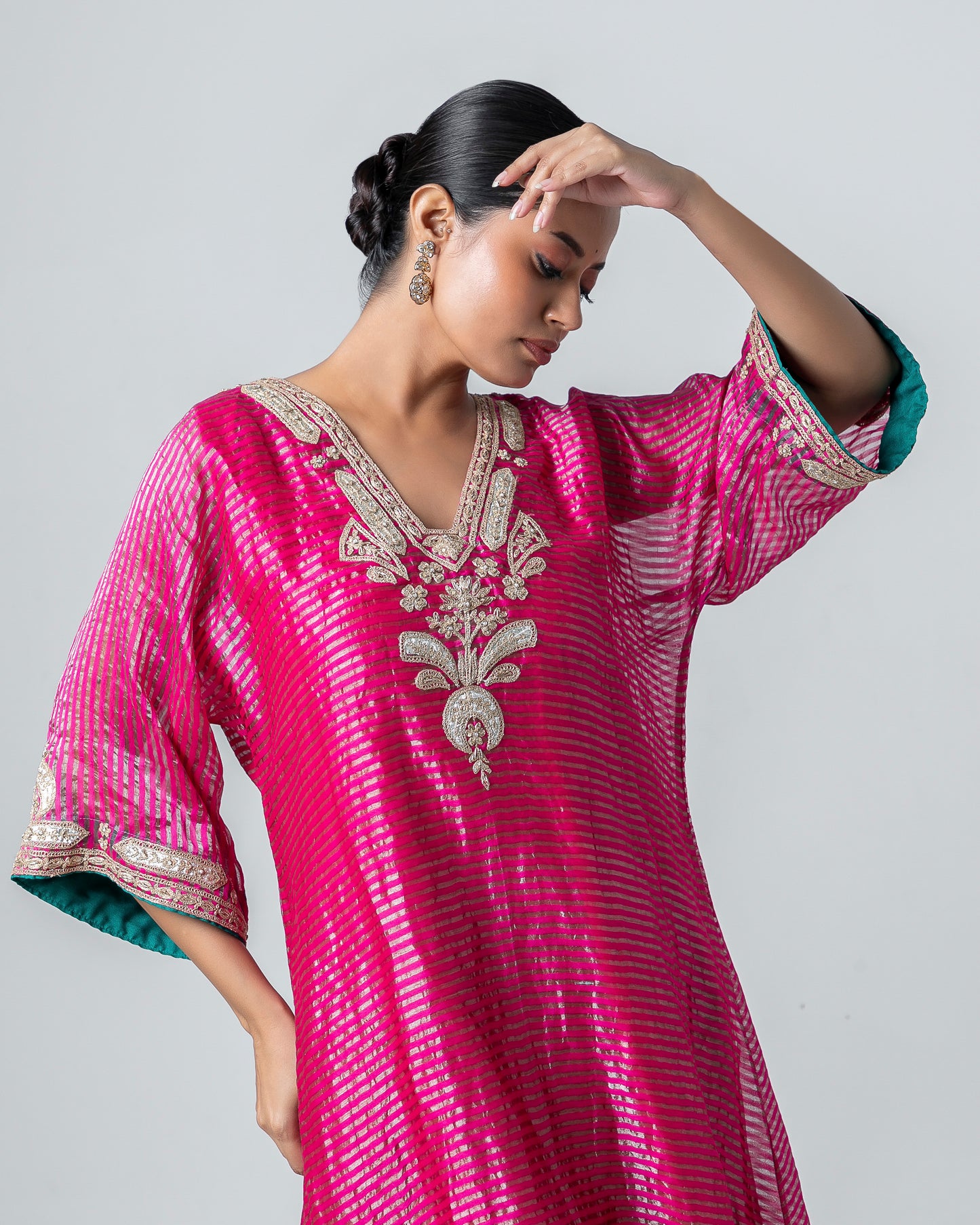 Mirha Embroidered Kaftan