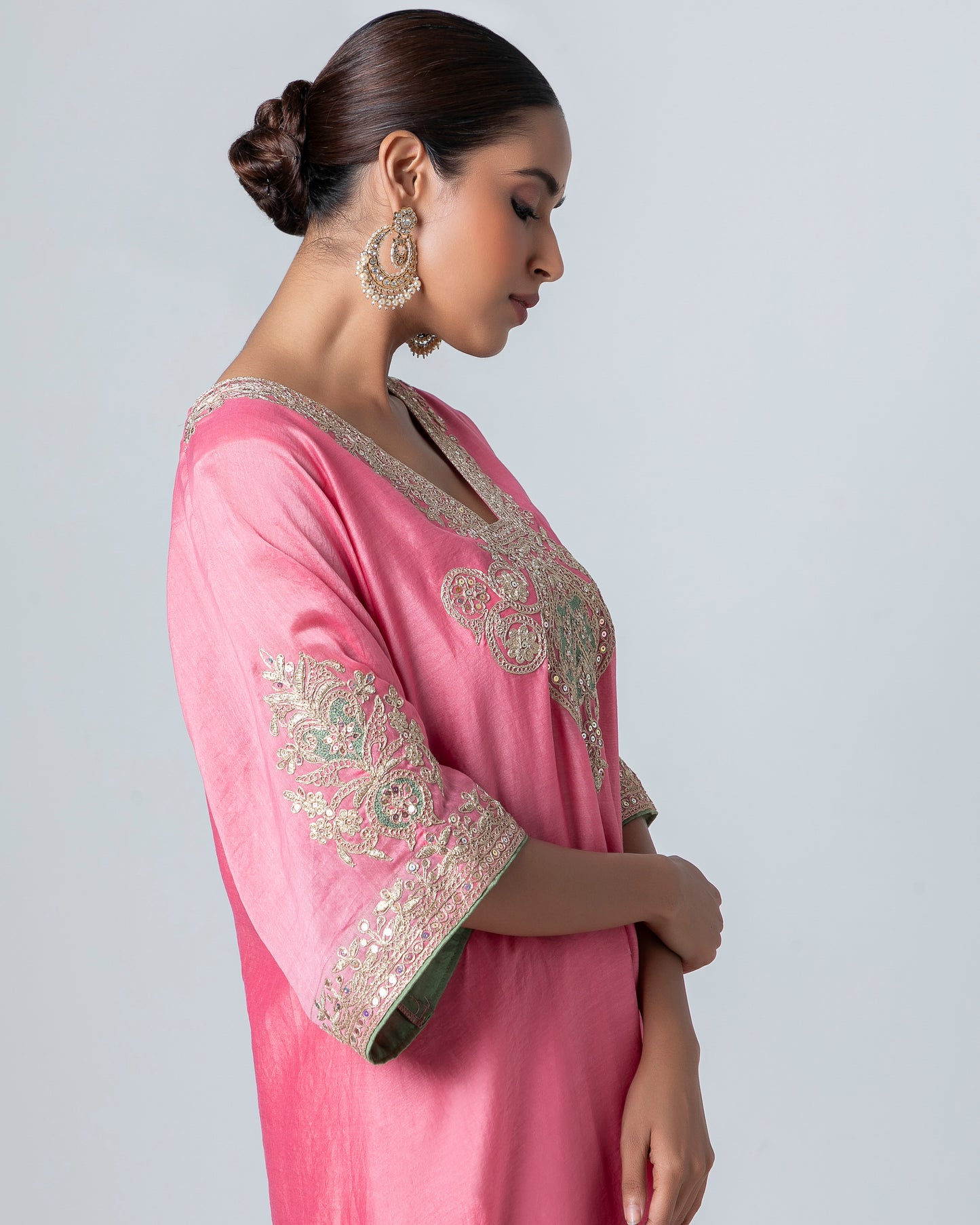 Minara Embroidered Kaftan